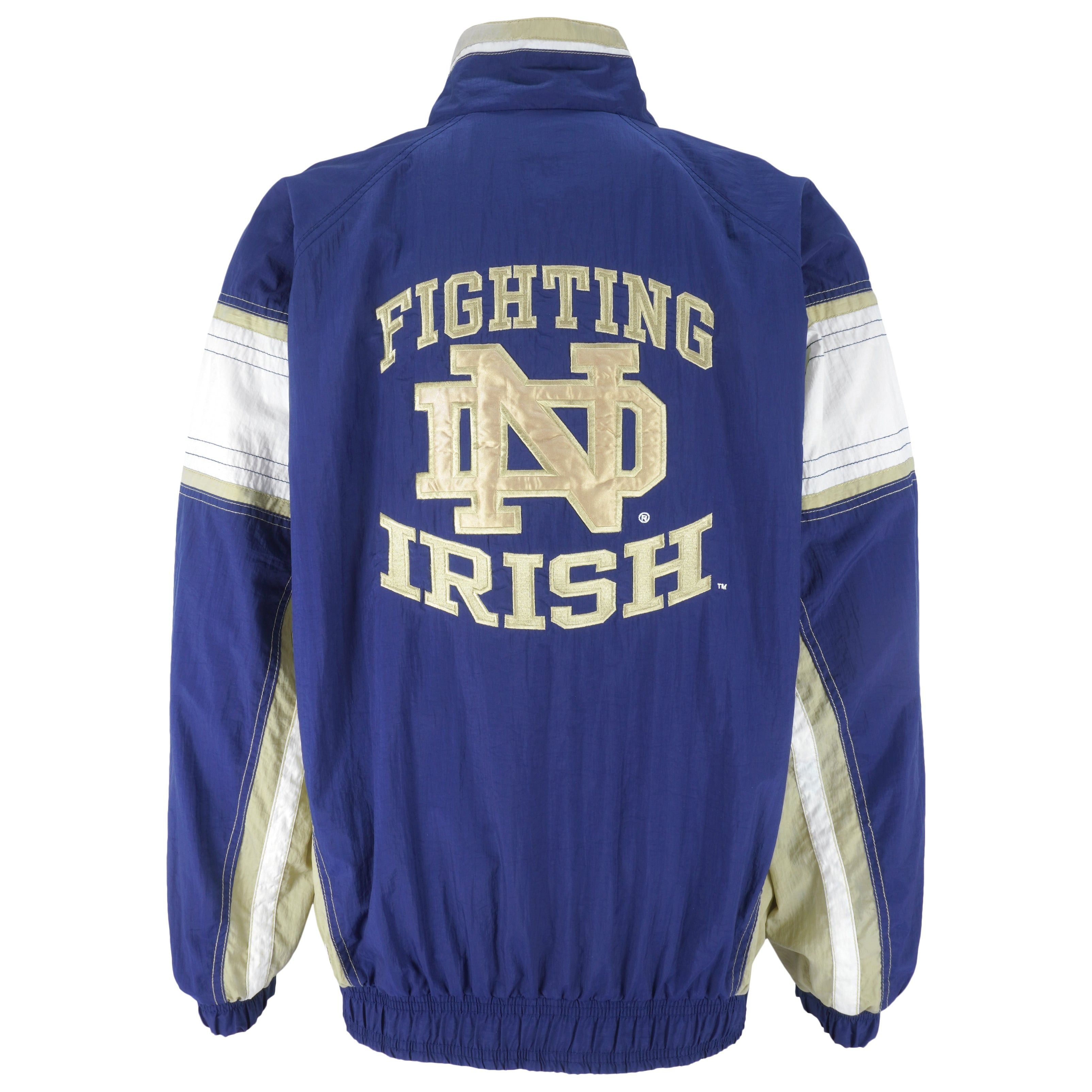 Starter Notre Dame Fighting Irish Windbreaker 1990s Size US XL / EU 56 / 4 - 1 Thumbnail