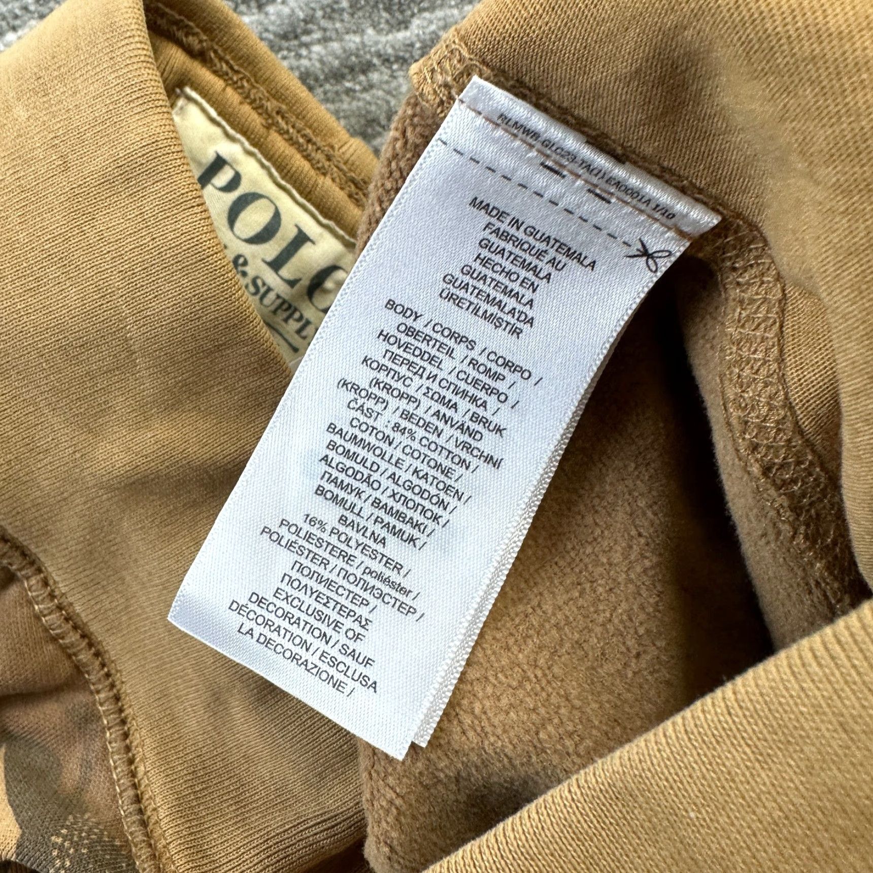 Polo Ralph Lauren Denim & Supply Polo Ralph Lauren Pants Mens Extra Large Brown Camouflage Joggers Size US XL / EU 56 / 4 - 7 Thumbnail