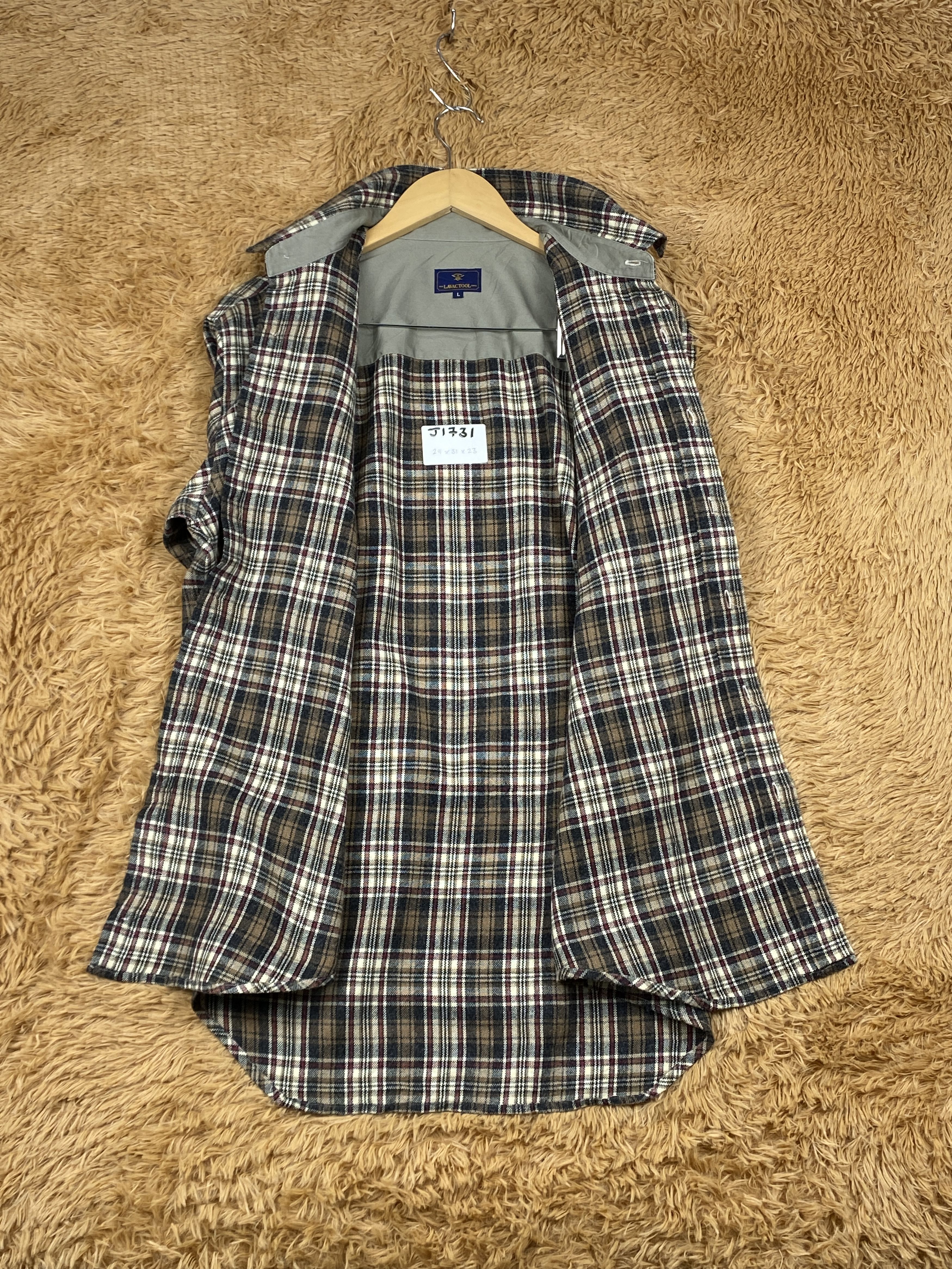 Japanese Brand × Vintage Vintage Lavactool Japanese Brand Flannel Jacket Size US M / EU 48-50 / 2 - 6 Thumbnail