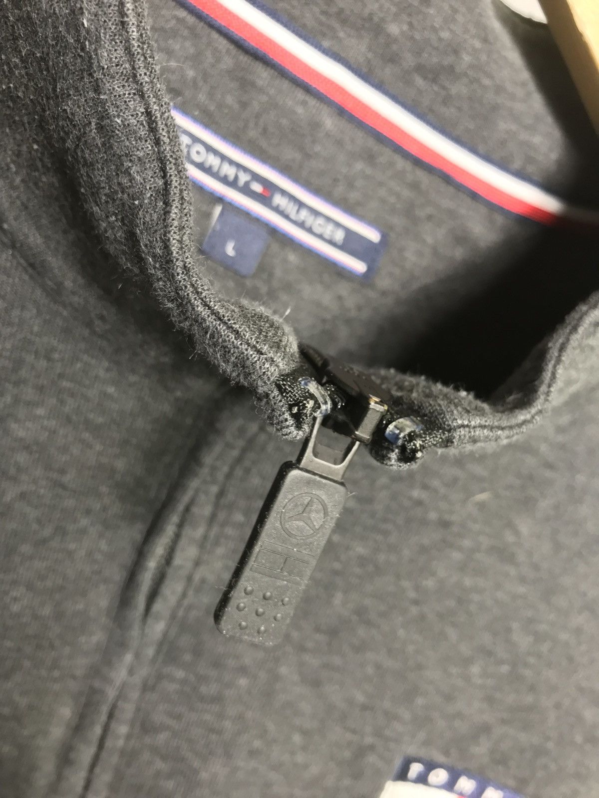 Mercedes-Benz × Sports Specialties × Tommy Hilfiger MERCEDES AMG PETRONAS F1 TEAM ISSUE 1/4 ZIP Cotton Size US L / EU 52-54 / 3 - 5 Thumbnail