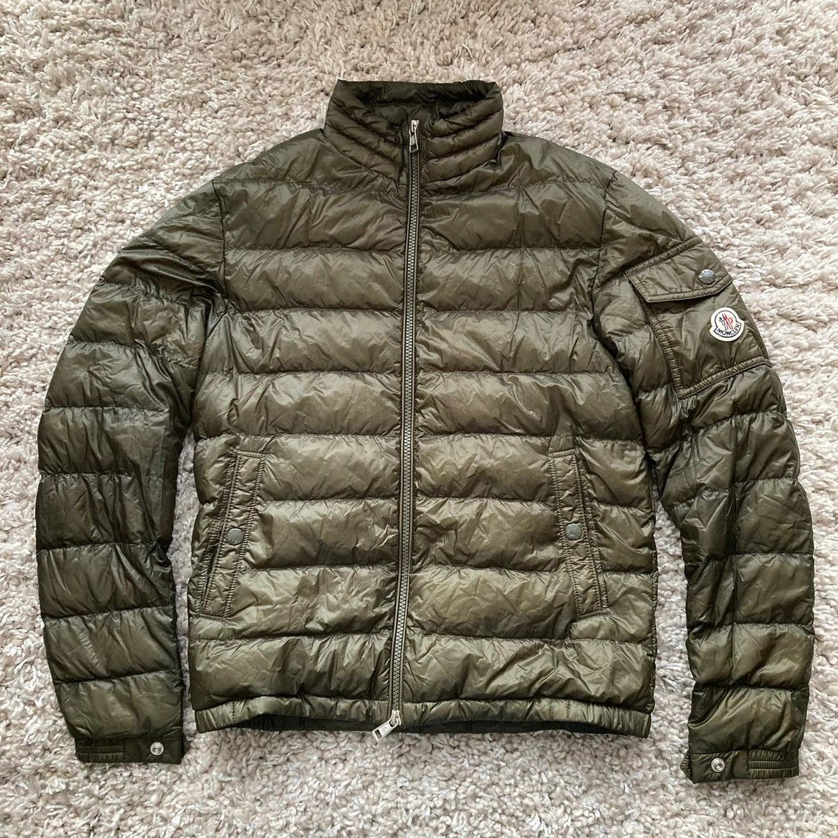Moncler Moncler LAMBOT jacket green bomber size 0 Size US S / EU 44-46 / 1 - 1 Thumbnail