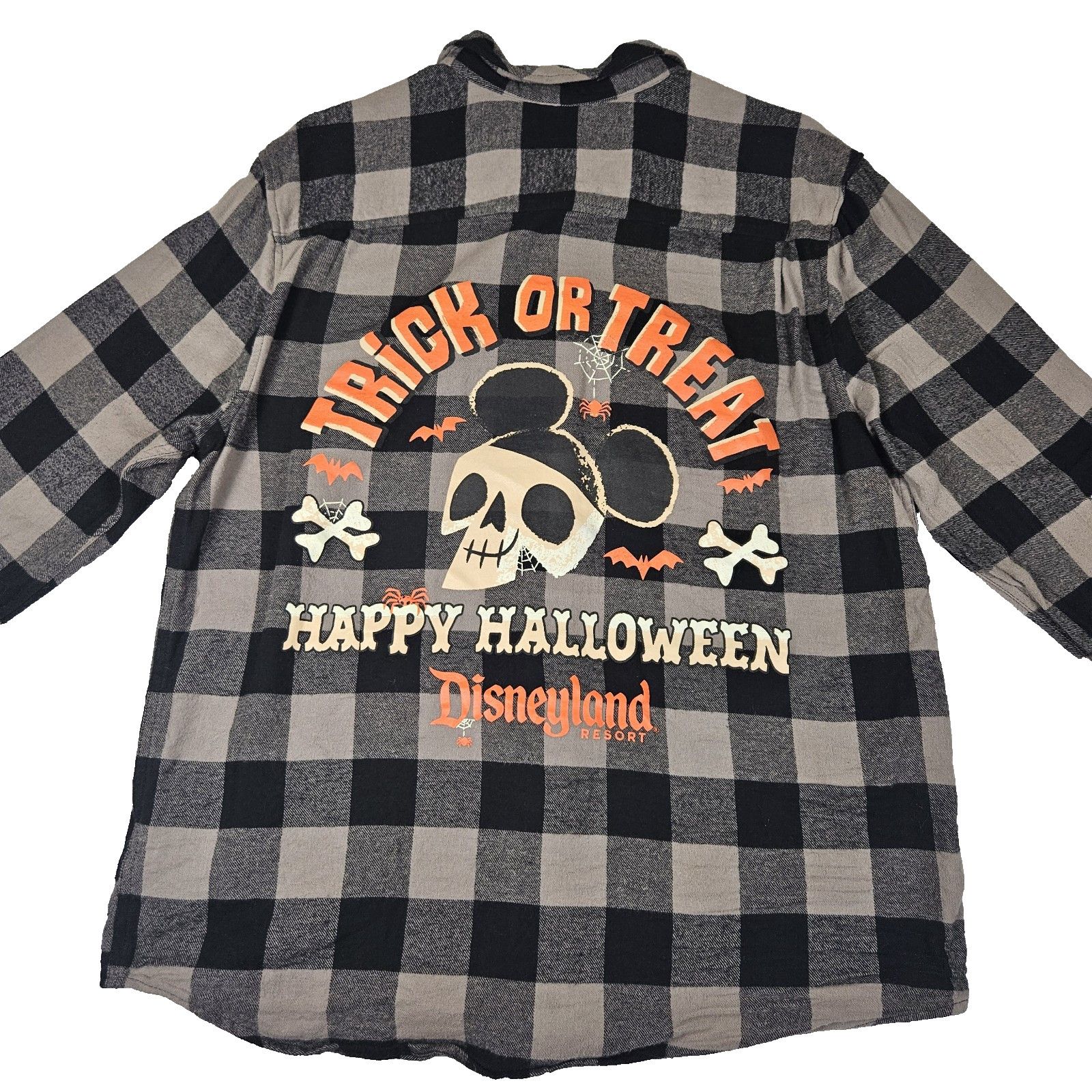 Disney Walt Disney World Halloween Plaid Flannel Size US L / EU 52-54 / 3 - 1 Thumbnail