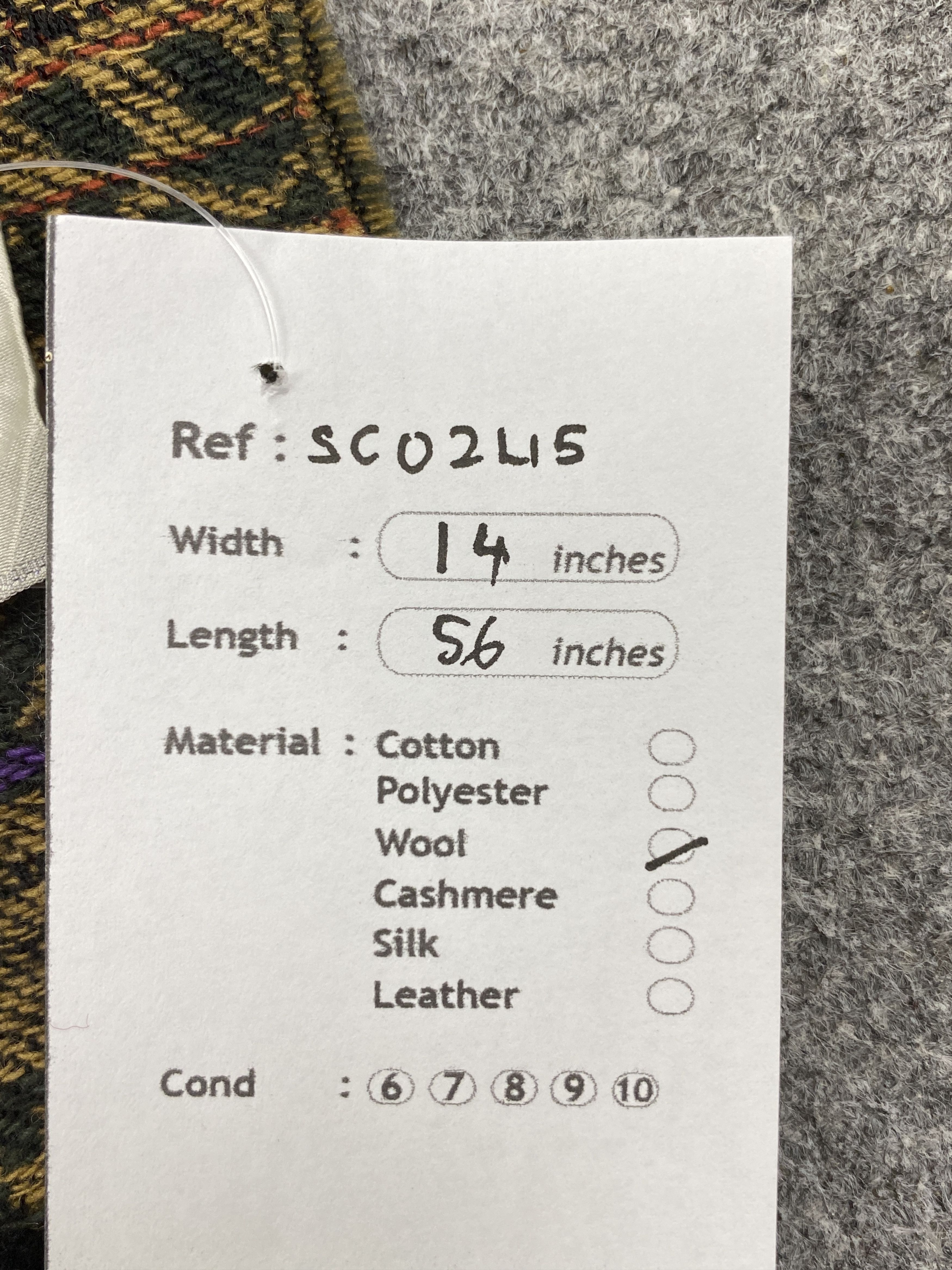 Renoma Renoma Paris Scarf / Muffler / Wool - SC0245 Size ONE SIZE - 8 Thumbnail