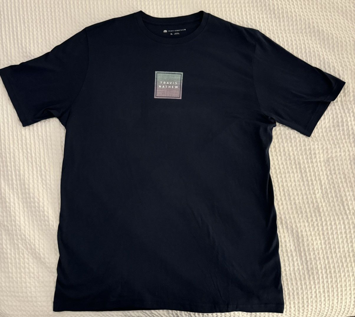 TravisMathew Men’s Travis Mathew T-Shirt (XL - Navy) Size US XL / EU 56 / 4 - 1 Thumbnail