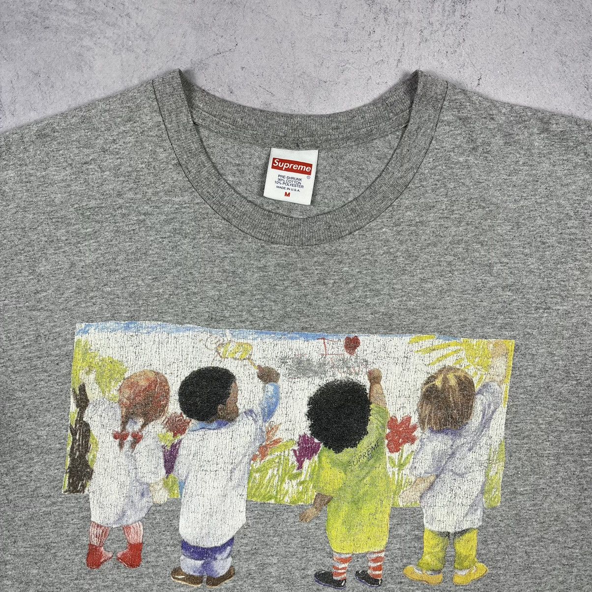 Supreme Supreme kids big logo tee SS19 Size US M / EU 48-50 / 2 - 2 Thumbnail