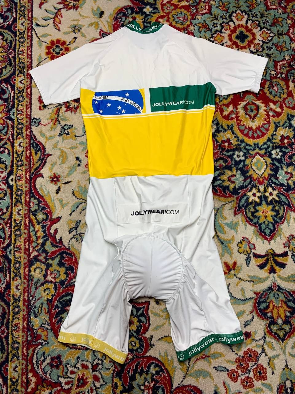 Bicycle JOLLYWEAR Cycling Skinsuit Brazil size 2XL Size US XXL / EU 58 / 5 - 2 Thumbnail