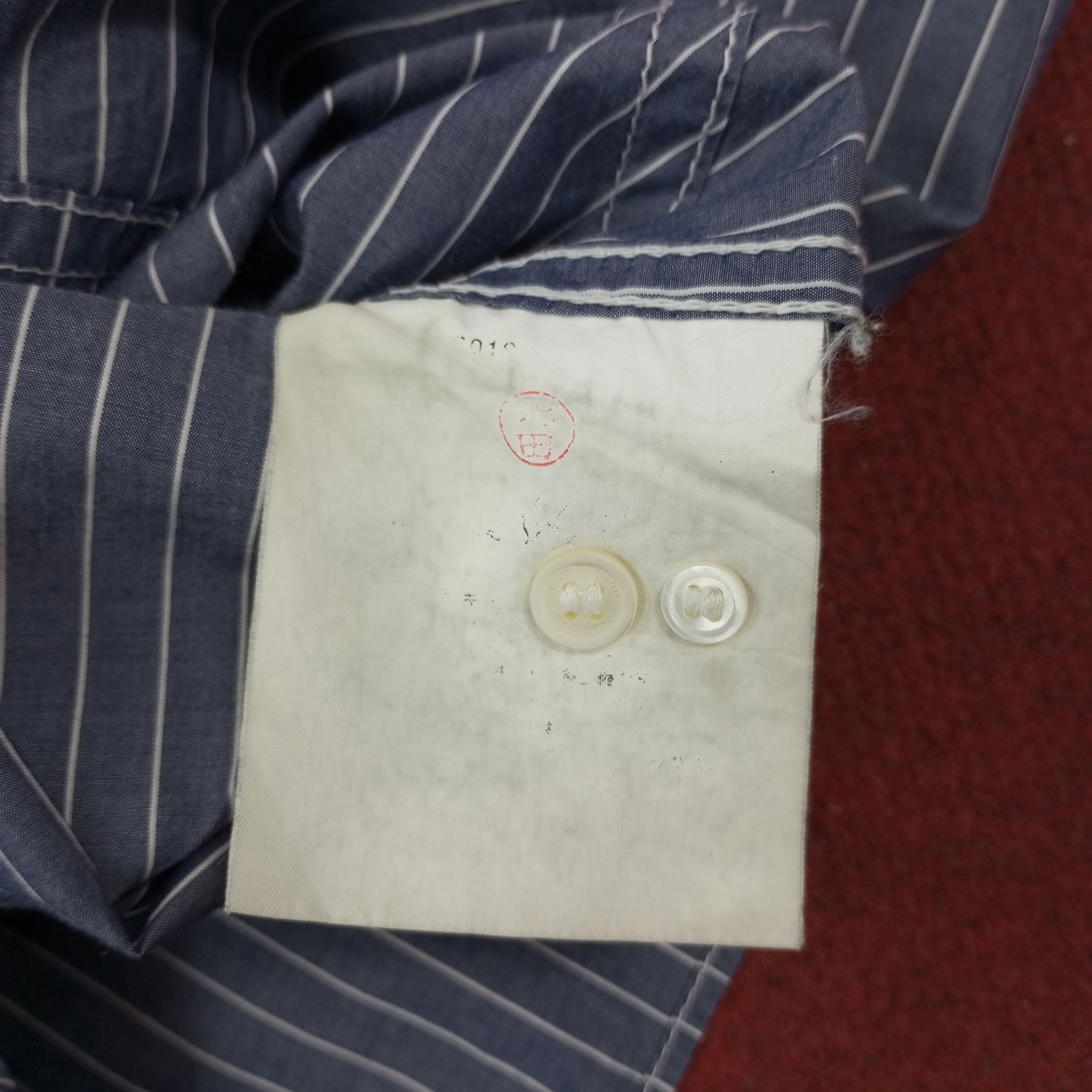 Comme des Garcons × Japanese Brand × Vintage Comme Des Garcons Homme Casual Shirt C219N51 Size US XS / EU 42 / 0 - 7 Thumbnail