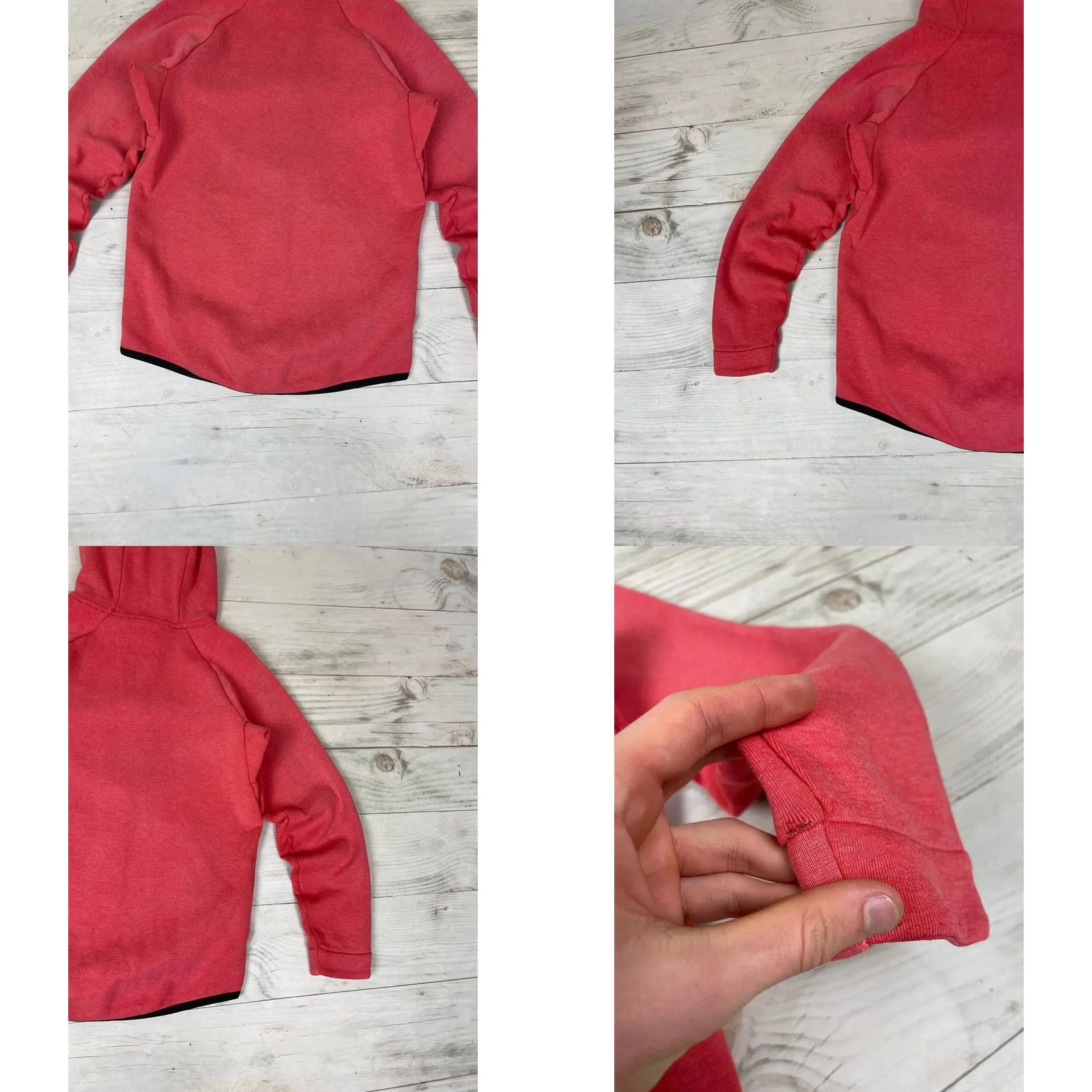 Nike Nike Tech Fleece Hoodie Men XS Red Size US XS / EU 42 / 0 - 10 Thumbnail