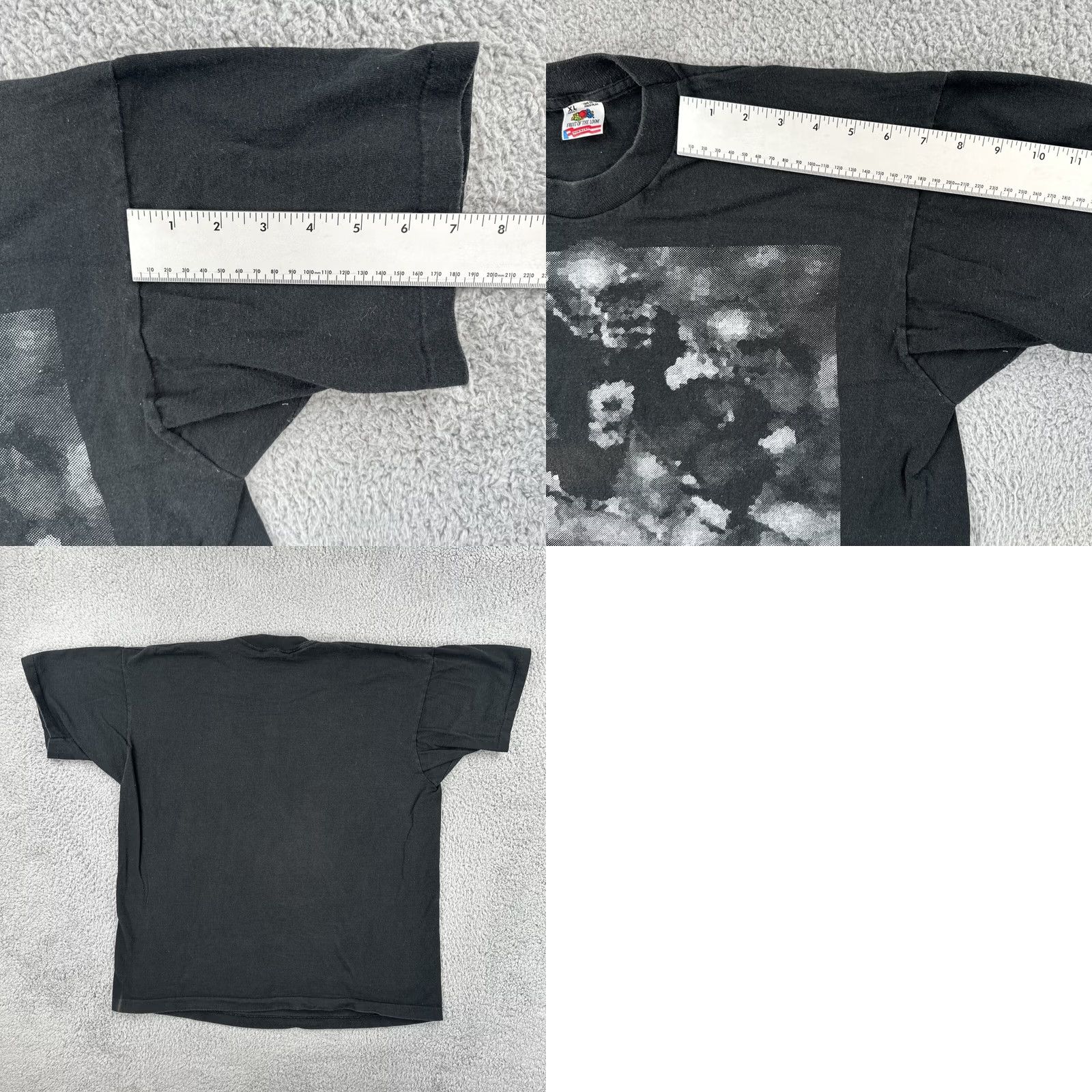 Fruit Of The Loom VINTAGE Fruit of the Loom XL Black SS USA Made T Shirt 1995 CU Buffalos Football Size US XL / EU 56 / 4 - 11 Thumbnail