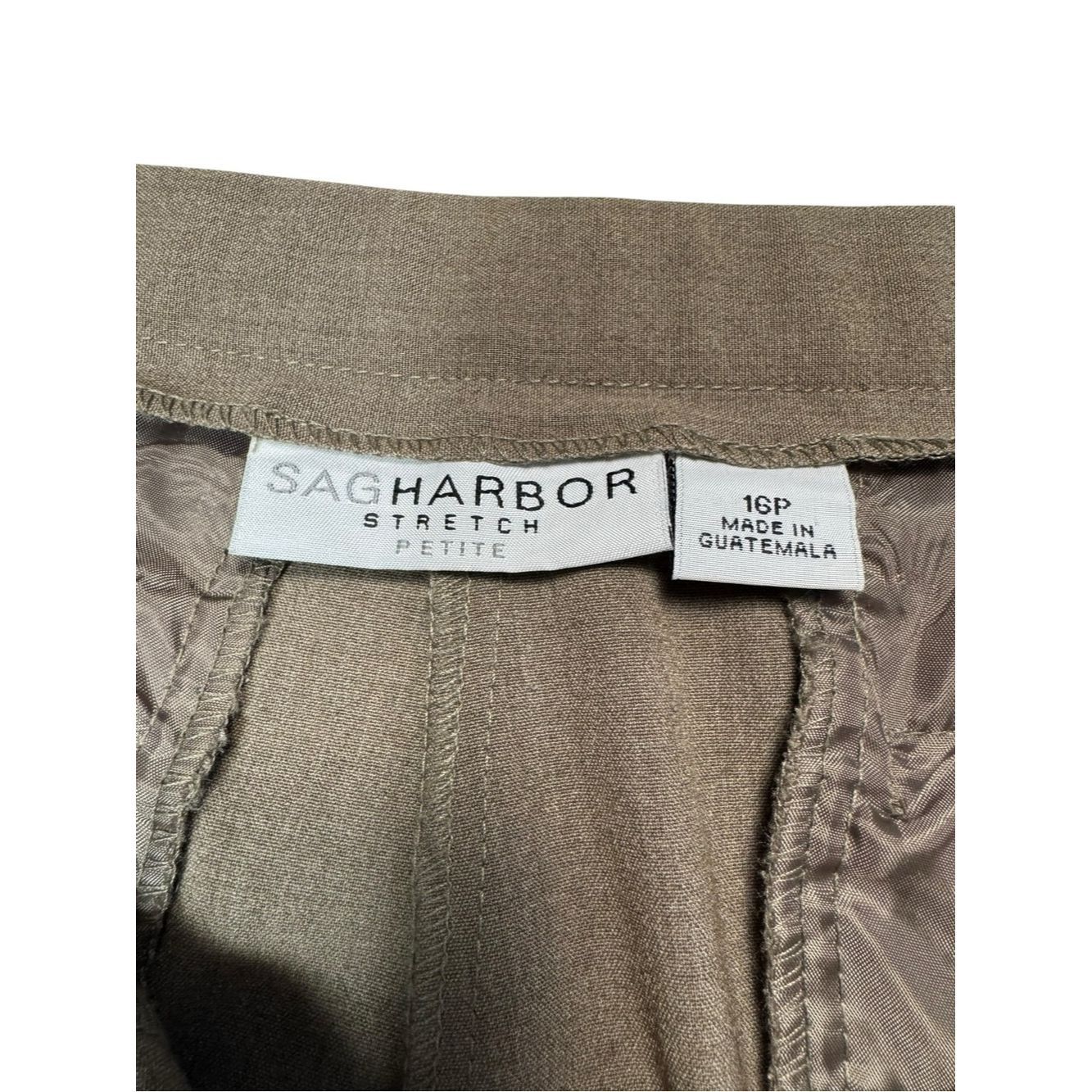 Other Sag Harbor Cropped Wide Leg Pants in Taupe Size 16 Petite Size 38" / US 16 / IT 52 - 6 Thumbnail