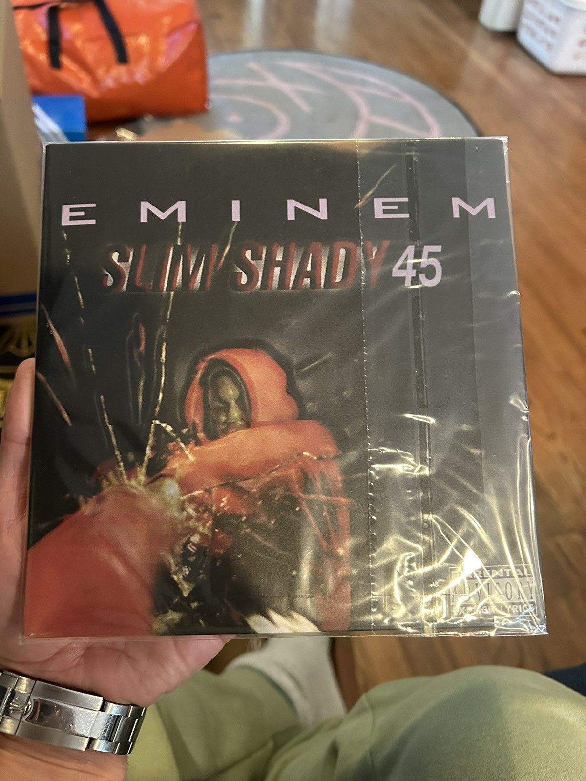 Eminem Eminem special edition 45 signed by chedda Bob Size ONE SIZE - 4 Thumbnail