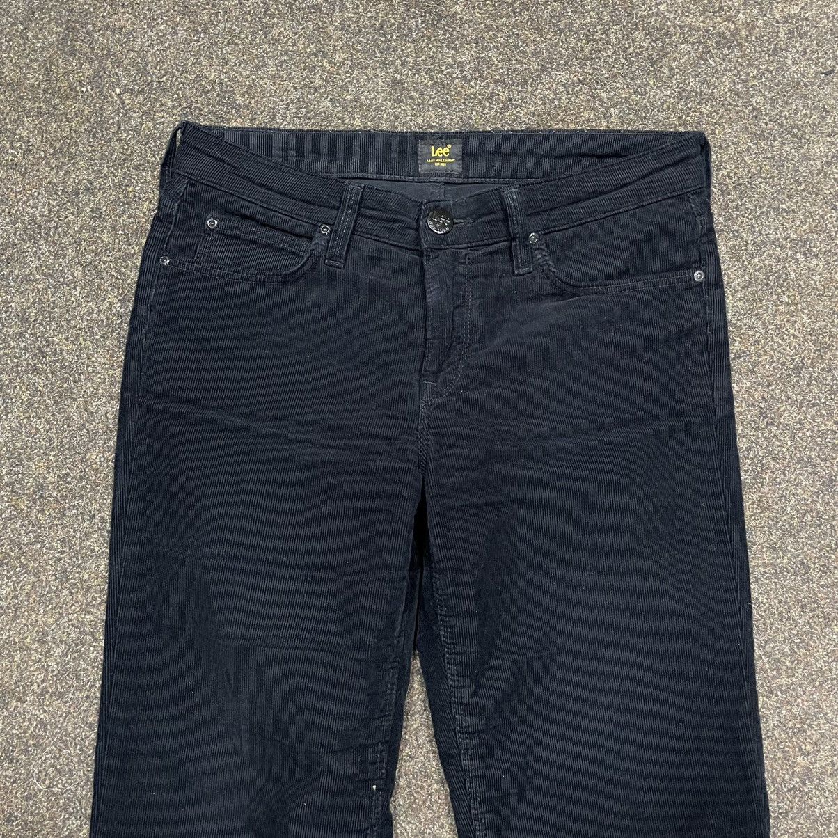 Vintage Y2K Baggy Wide Leg Faded Black Cargo Pants Streetwear 29 Size 29" - 4 Thumbnail