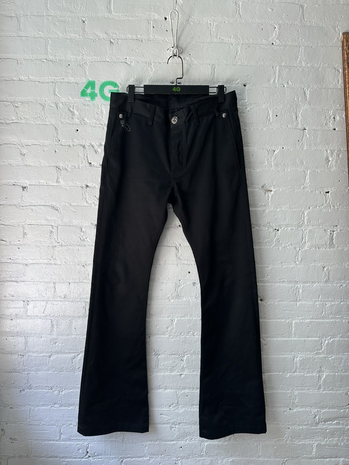 Chrome Hearts RICHARD STARK SIGNED Chrome Hearts Flared Pants Size US 32 / EU 48 - 2 Thumbnail