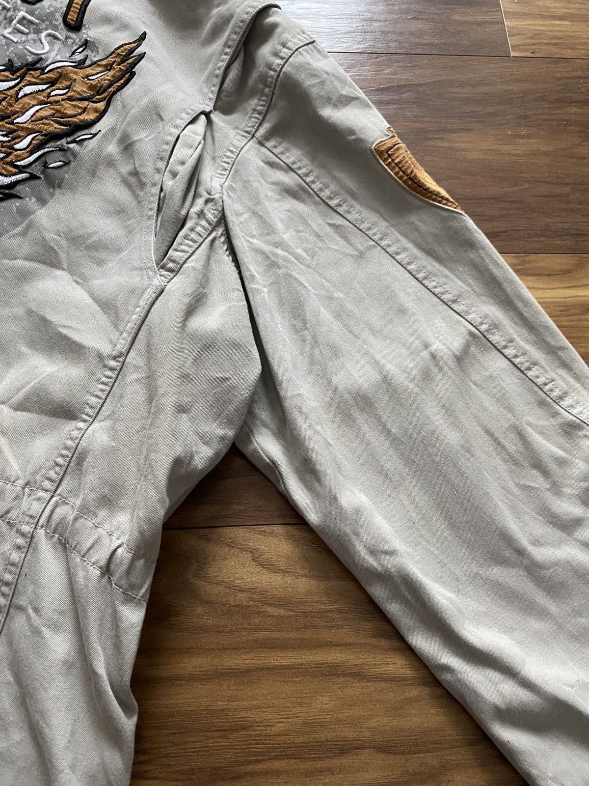 Alpha Industries Vintage Alpha Industries Multi Pocket Cargo Jacket Y2k Size US XXL / EU 58 / 5 - 6 Thumbnail