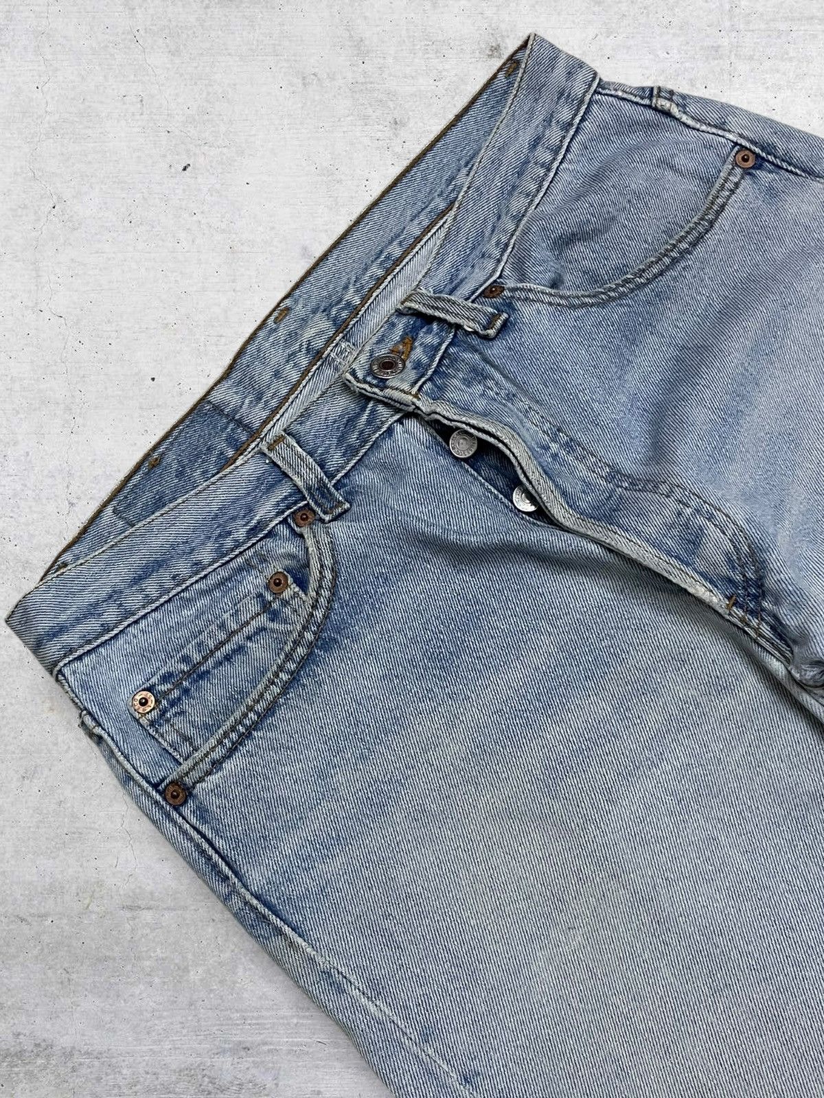 Levi's Vintage Clothing VINTAGE 501 LEVIS USA DESIGNER 90S OG PATCHWORK GRUNGE DENIM Size US 30 / EU 46 - 8 Thumbnail