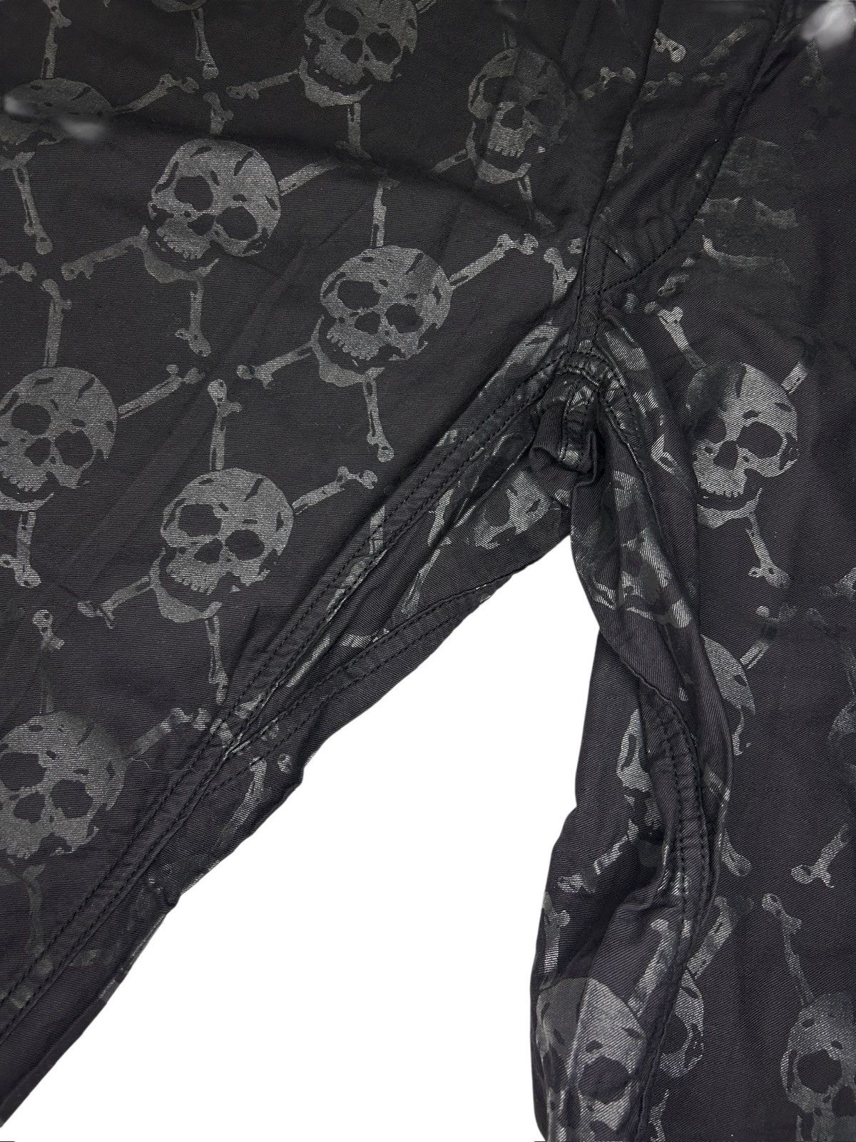 Le Grande Bleu (L.G.B.) Skull Parachute Trousers Size US 36 / EU 52 - 9 Thumbnail