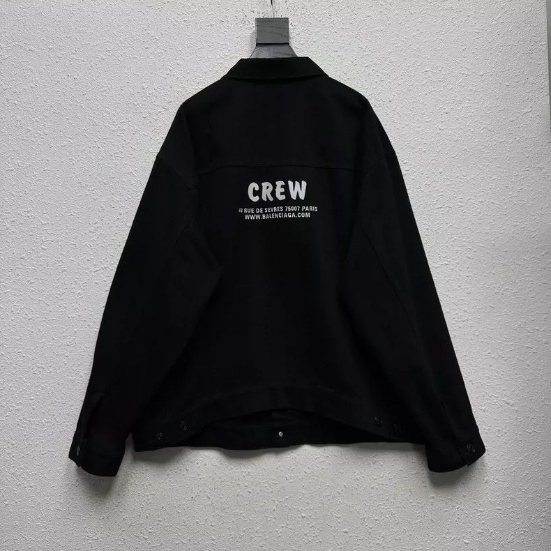 Balenciaga Balenciaga size 36 Crew Denim Jacket Size S / US 4 / IT 40 - 2 Thumbnail