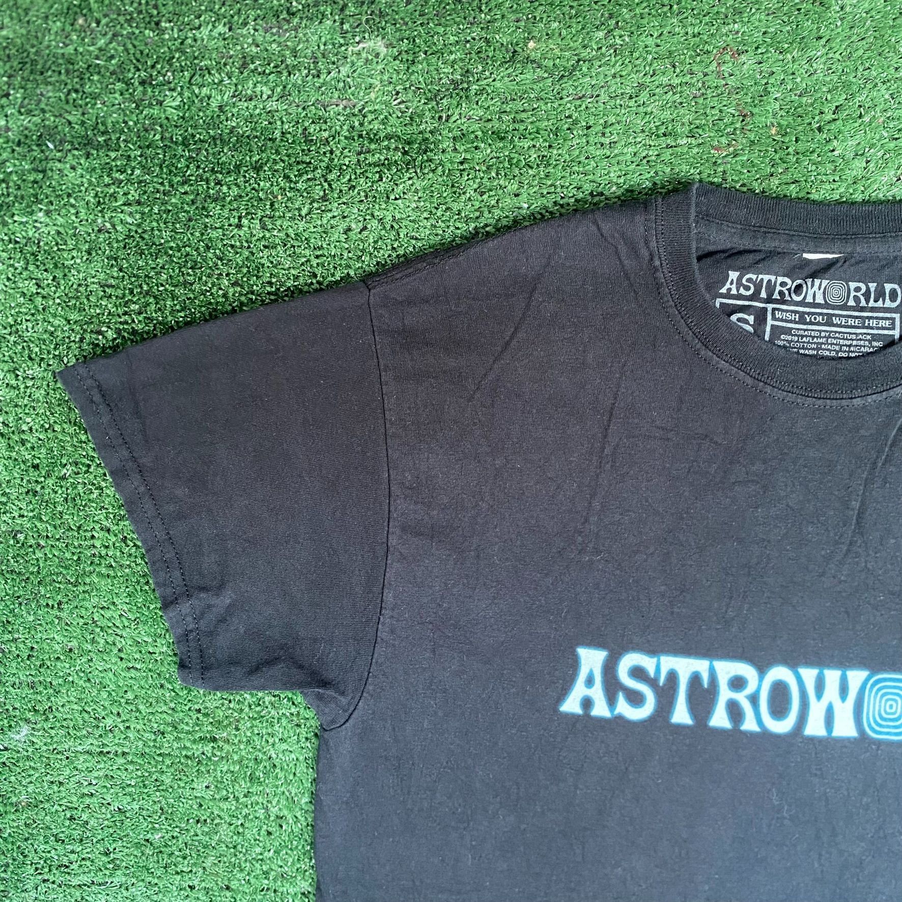 Rap Tees Travis Scott Astroworld Tour Shirt Trap Concert Merch Tee Size US S / EU 44-46 / 1 - 2 Thumbnail