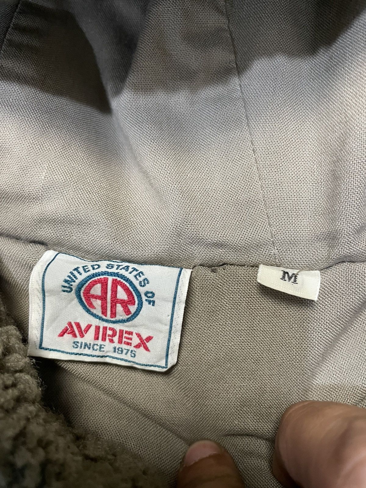 Avirex Vintage Avirex Army Fleece Jacket Size US M / EU 48-50 / 2 - 6 Thumbnail