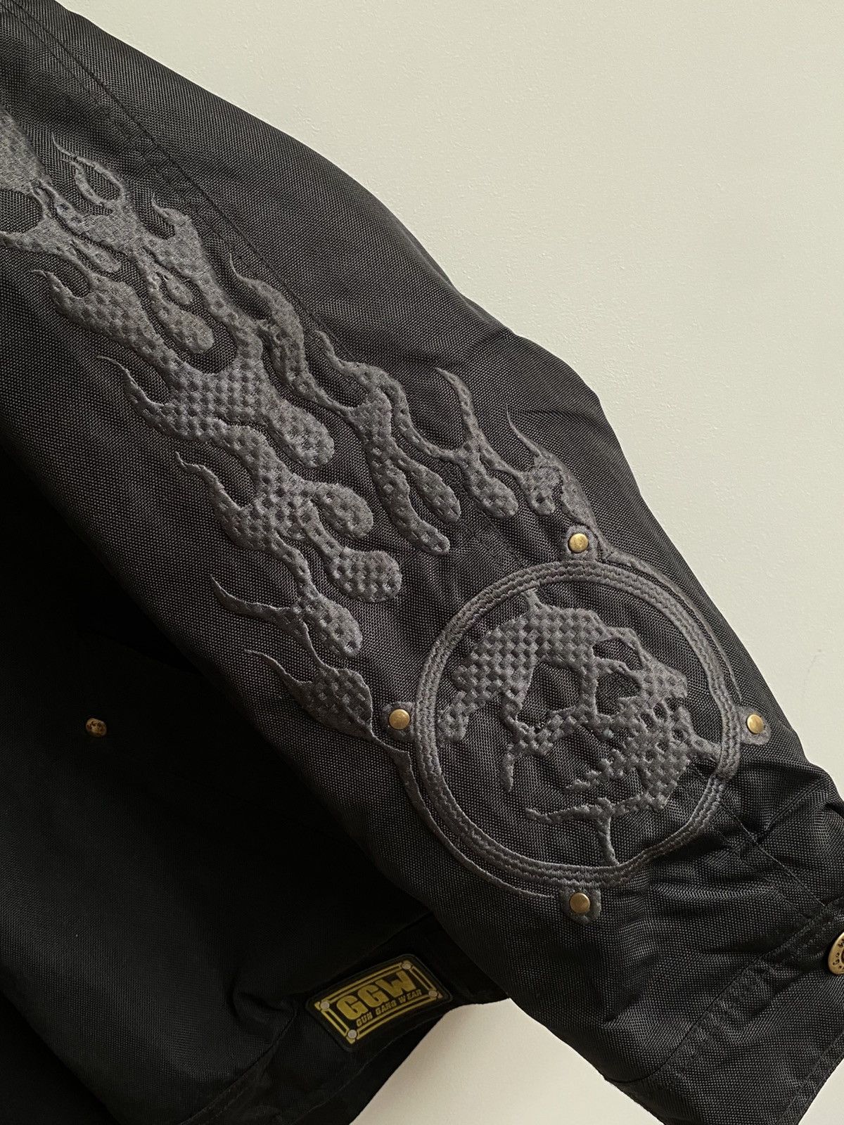 Affliction Metal Skull Jacket | Hardcore Punk | Biker Core Size US XL / EU 56 / 4 - 3 Thumbnail