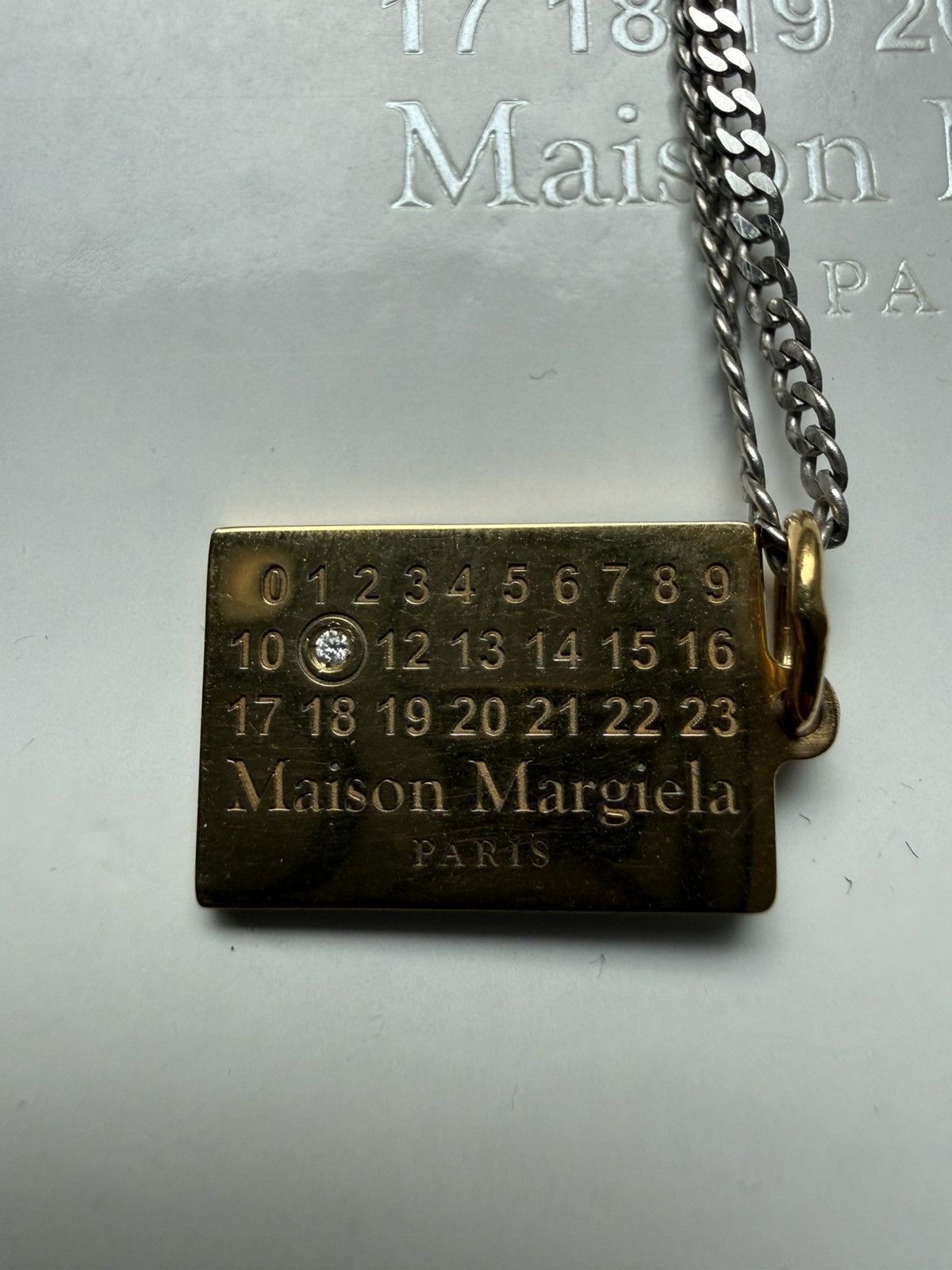 Maison Margiela Maison Margiela Diamond Necklace Size ONE SIZE - 2 Thumbnail