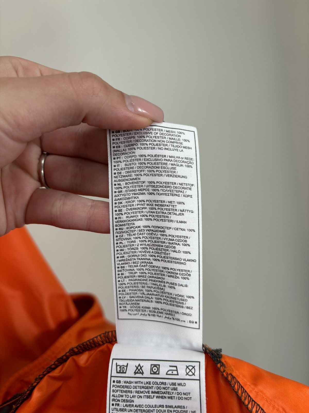 Nike Vintage Nike Y2K Zip Orange Hype Transformer Jacket Size US XL / EU 56 / 4 - 17 Thumbnail