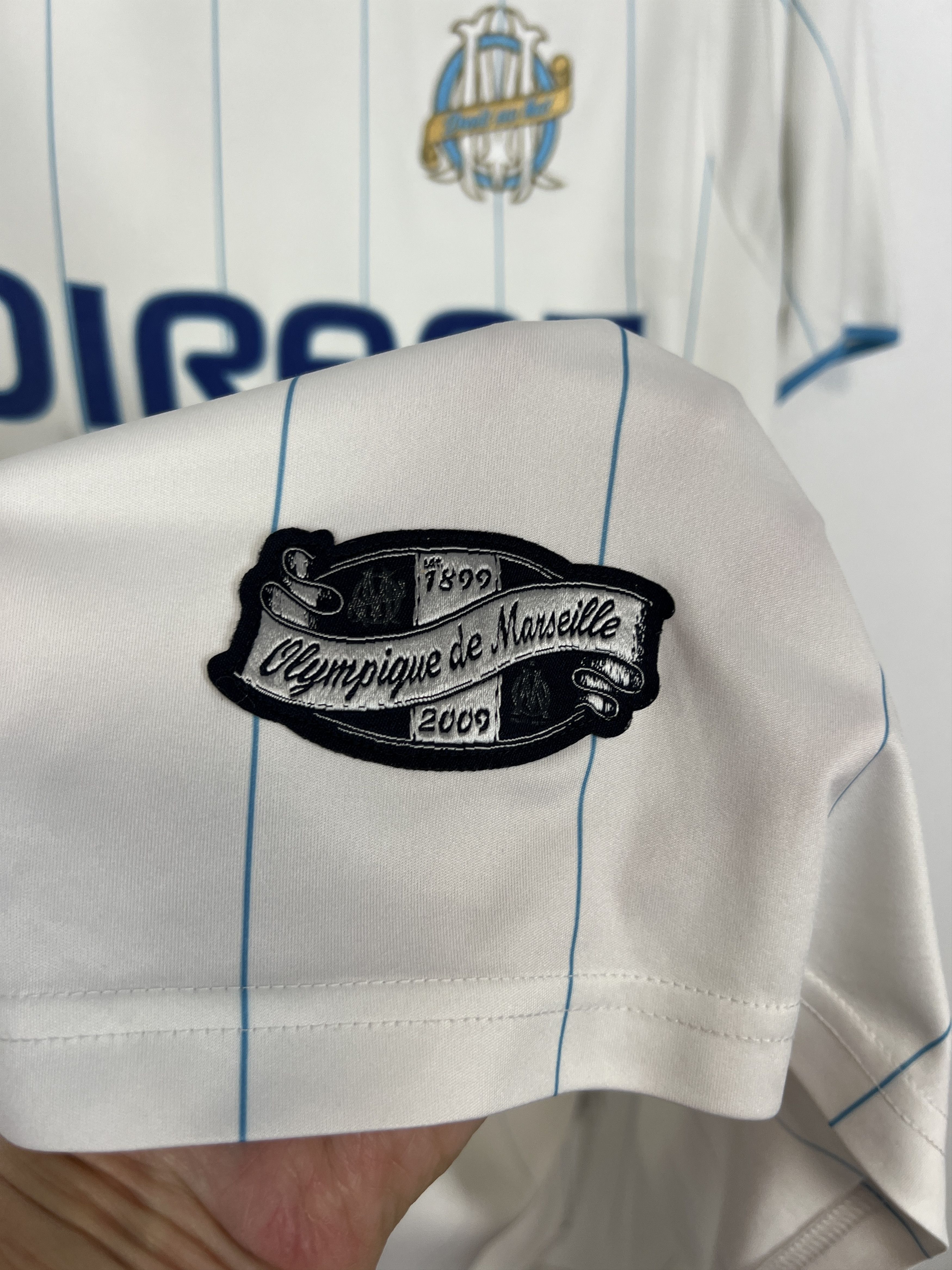 Adidas Olympique Marseille football shirt Soccer Adidas Tee Hype Size US M / EU 48-50 / 2 - 5 Thumbnail