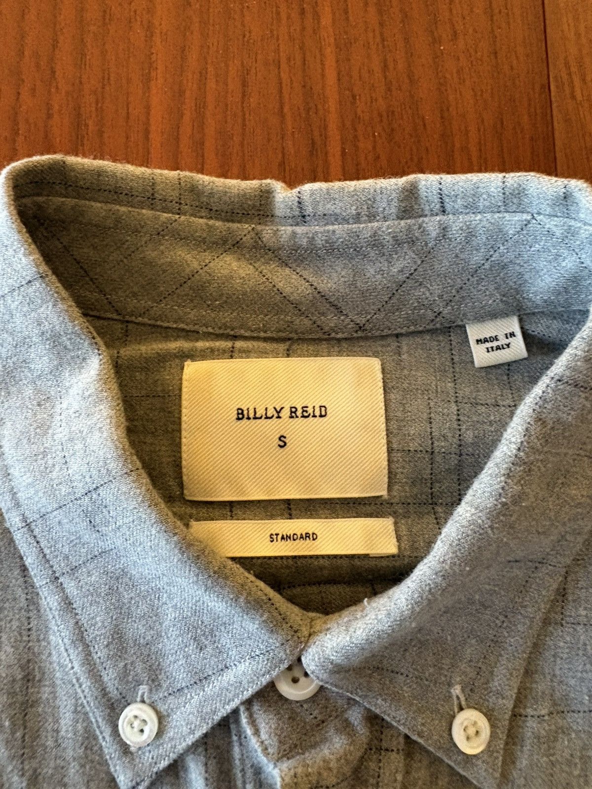 Billy Reid BILLY REID GRAY FLANNEL SMALL Size US S / EU 44-46 / 1 - 4 Thumbnail