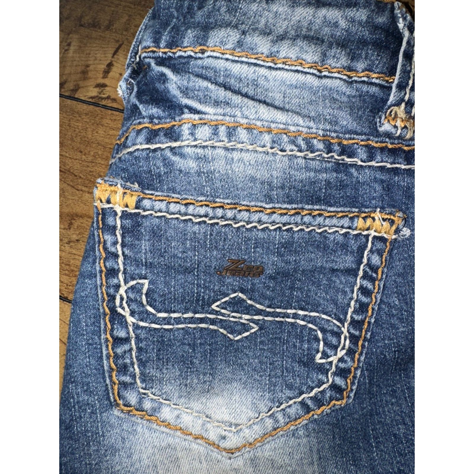 Vintage VINTAGE Z Co. Women’s Jeans Skinny 28x33 28 Blue 3 Y2K Womens Size 28" / US 6 / IT 42 - 2 Thumbnail