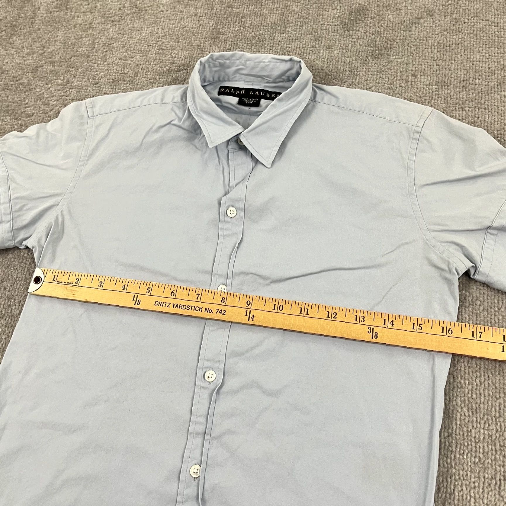 Ralph Lauren Ralph Lauren Black Label Button Up Shirt Womens Size 8 Light Blue Office Casual Size M / US 6-8 / IT 42-44 - 5 Thumbnail