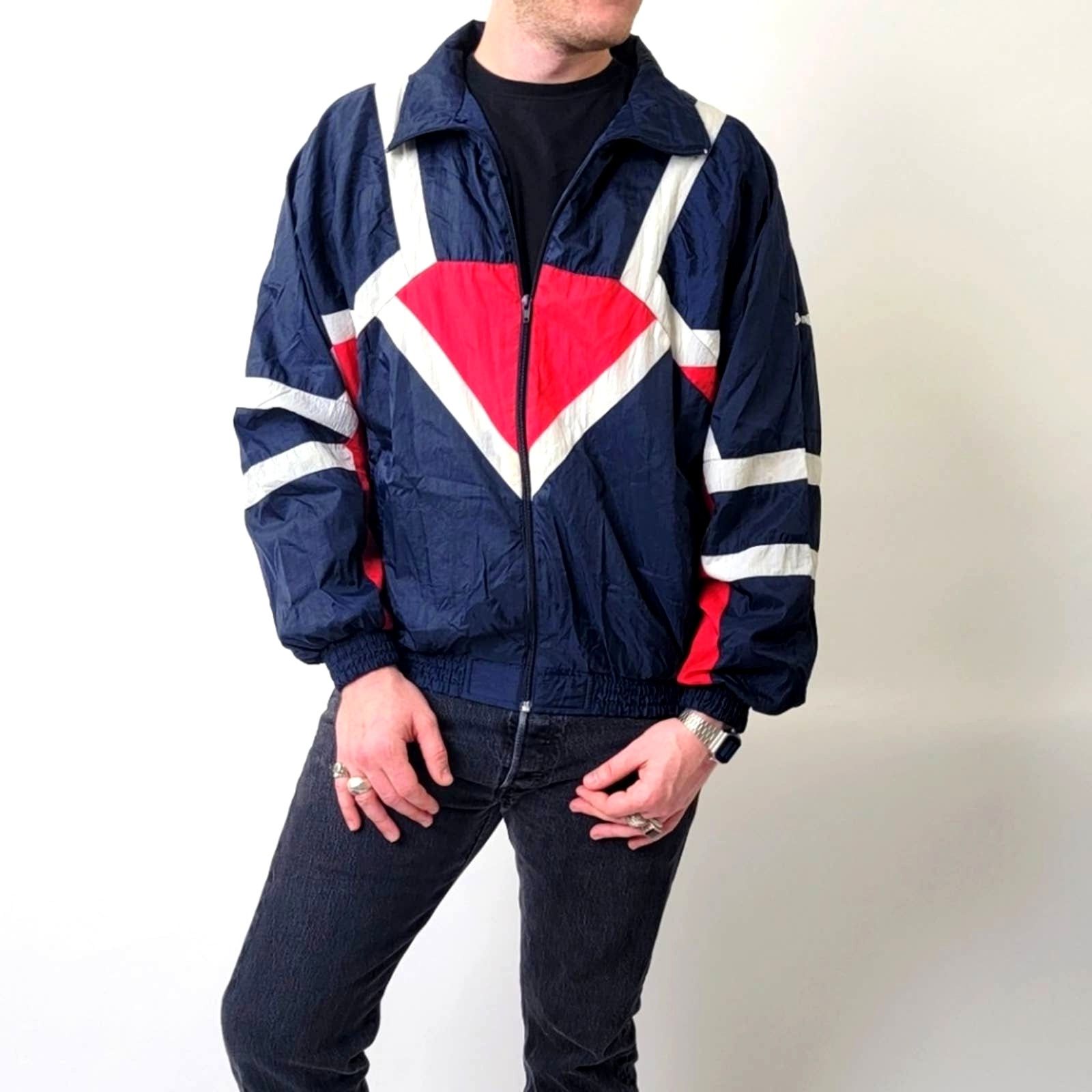 Spalding Vintage Y2K Spalding Windbreaker Track Jacket - L Size US L / EU 52-54 / 3 - 1 Thumbnail