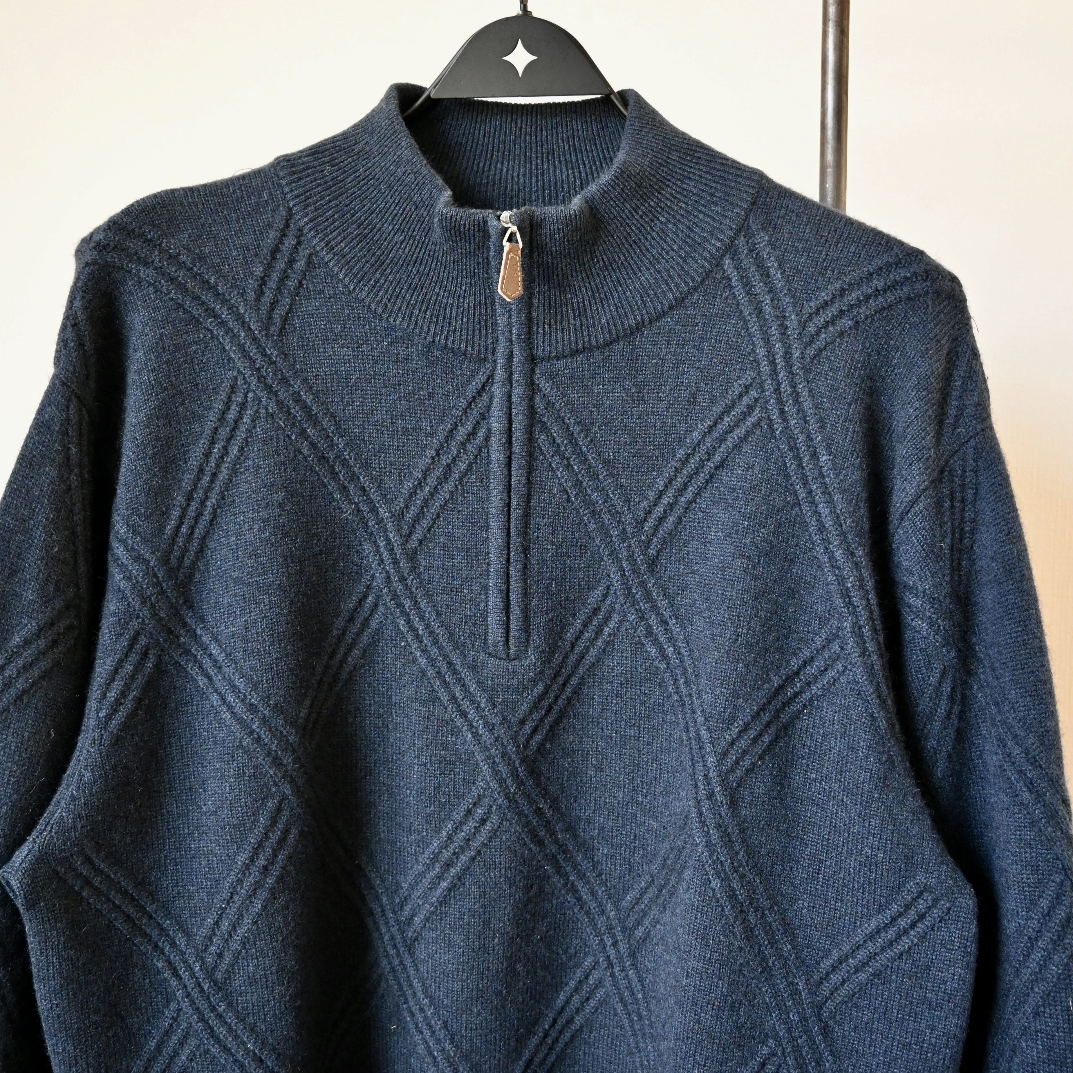 Japanese Brand 2000s Hiro Homma pure cashmere sweater, made in Japan Size US L / EU 52-54 / 3 - 5 Thumbnail