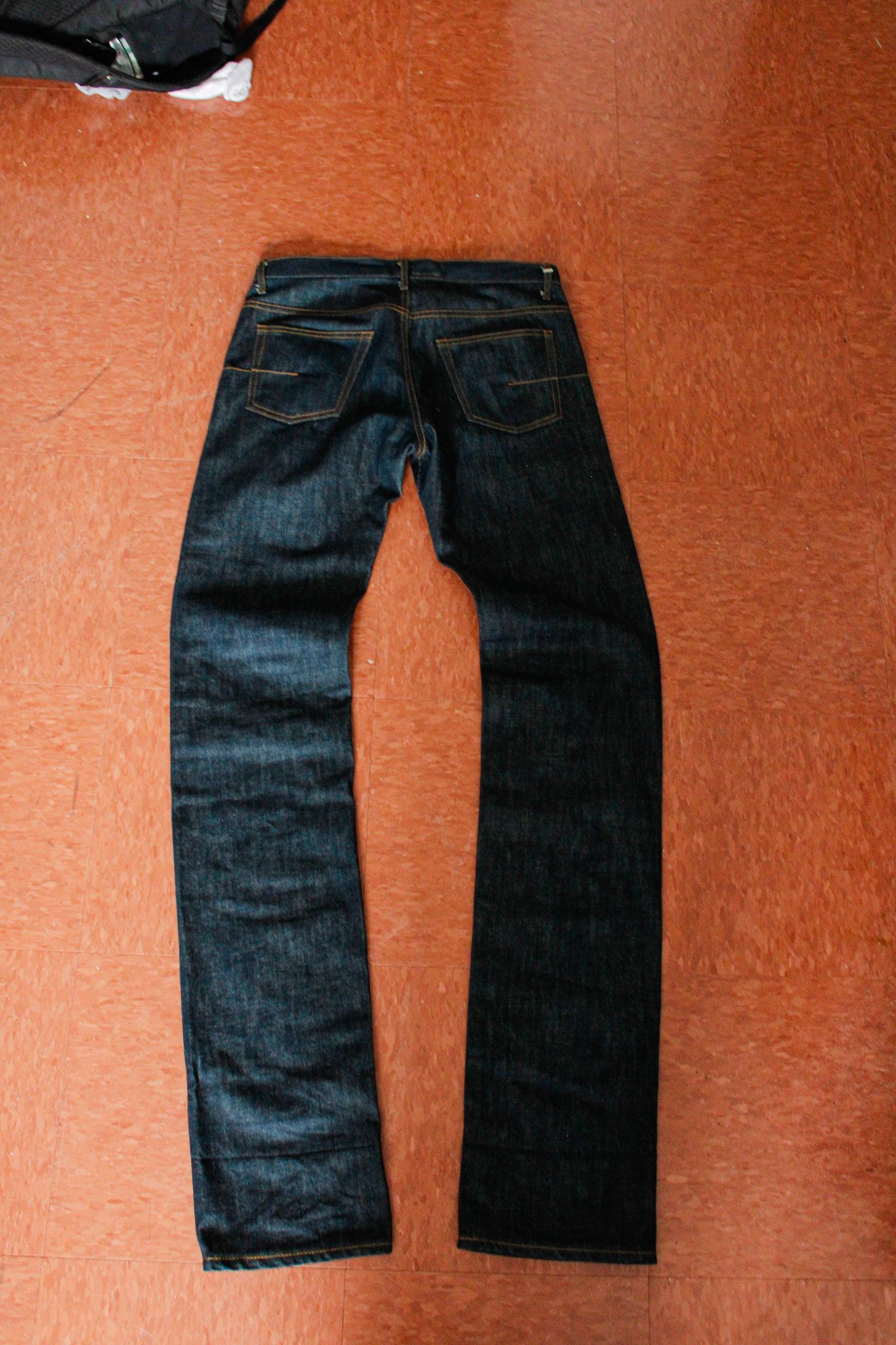 Hedi Slimane Dior Homme 2002 Custom-Order Japanese Denim Jeans Size US 30 / EU 46 - 2 Thumbnail