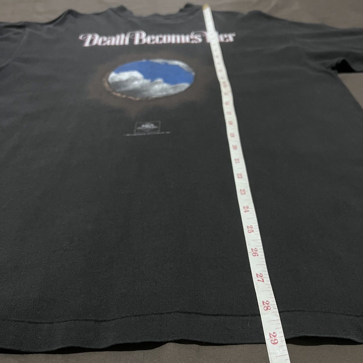 Universal Studios Vintage 90s 1992 Death Becomes Her Movie Promo Tee Faded Size US L / EU 52-54 / 3 - 13 Thumbnail