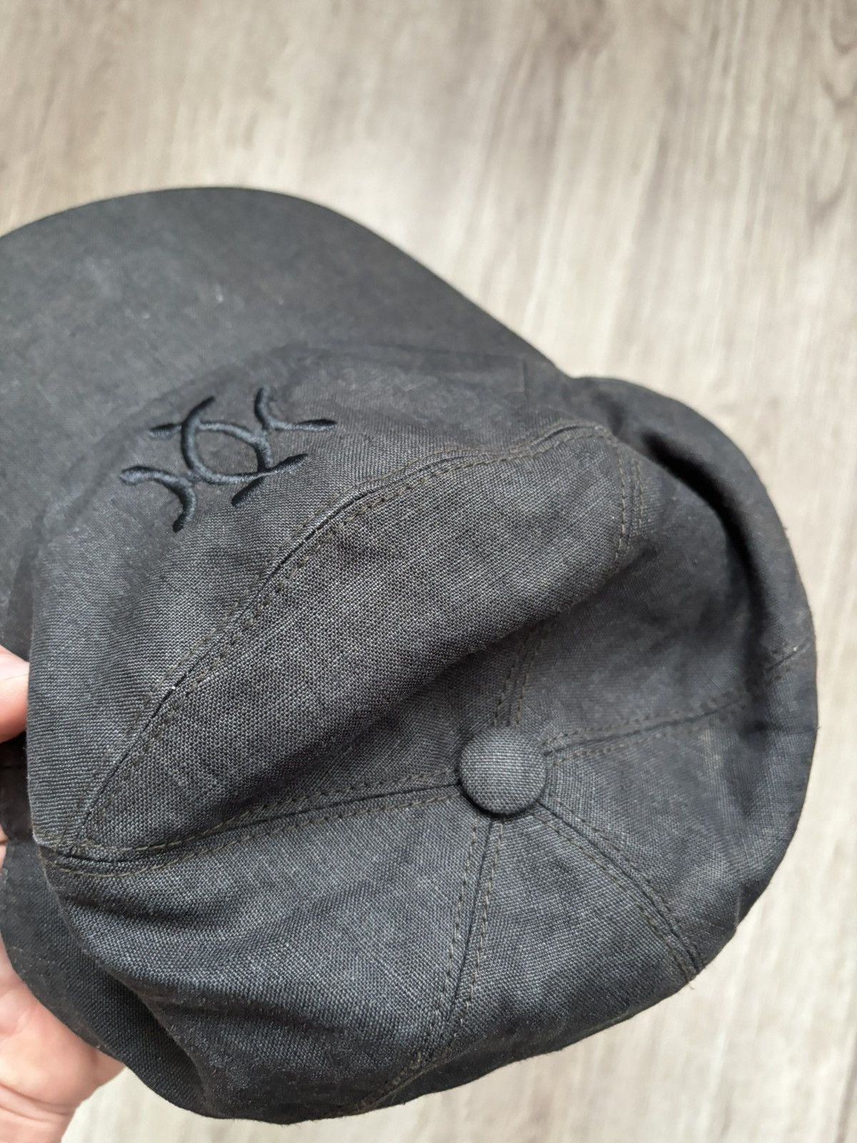 Hermes Rare Chapeaux Motsch pour Hermes cap linen sunfaded 57 Size ONE SIZE - 9 Thumbnail