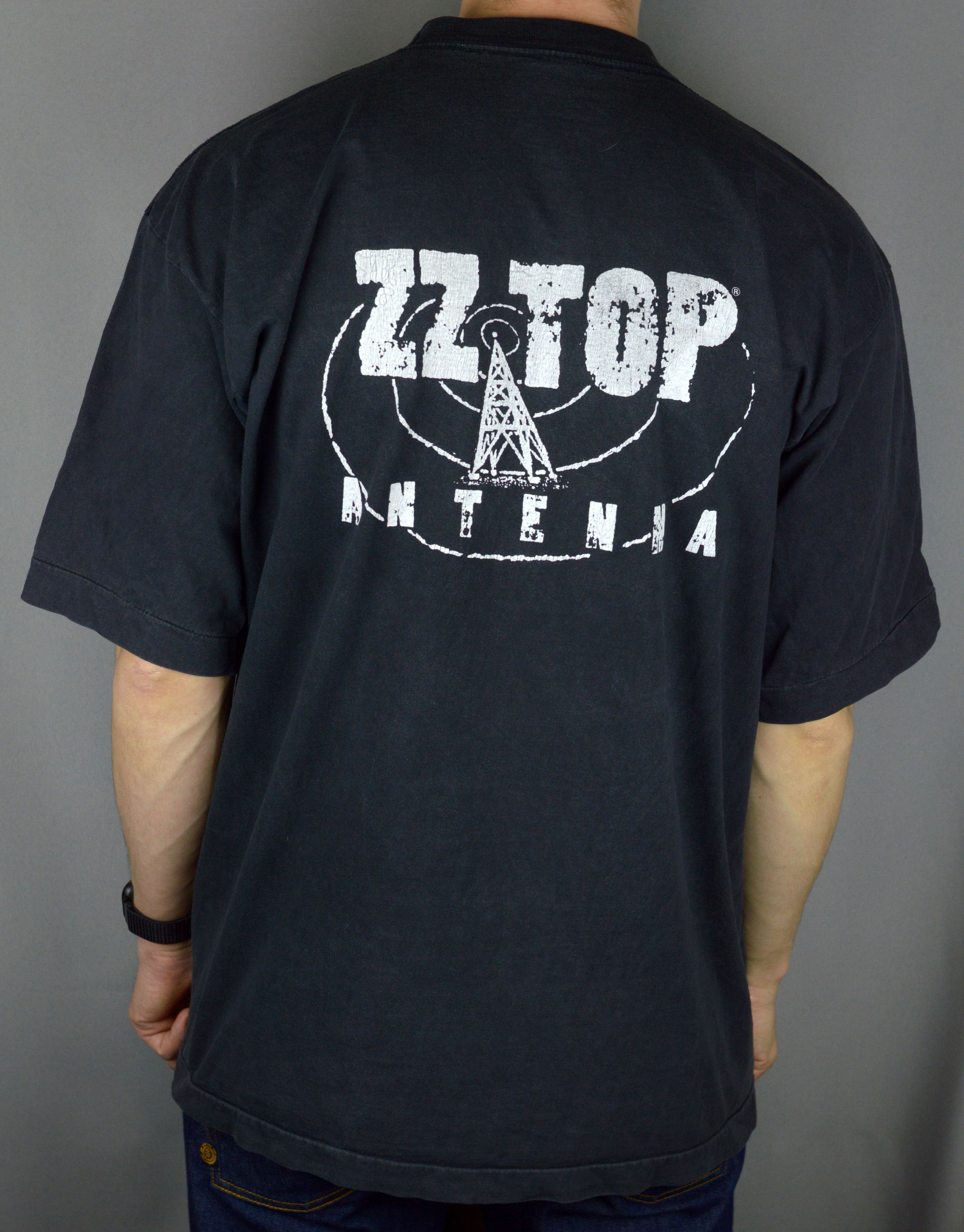 Vintage Vintage ZZ Top Antenna 1994 t shirt Size US XL / EU 56 / 4 - 2 Thumbnail
