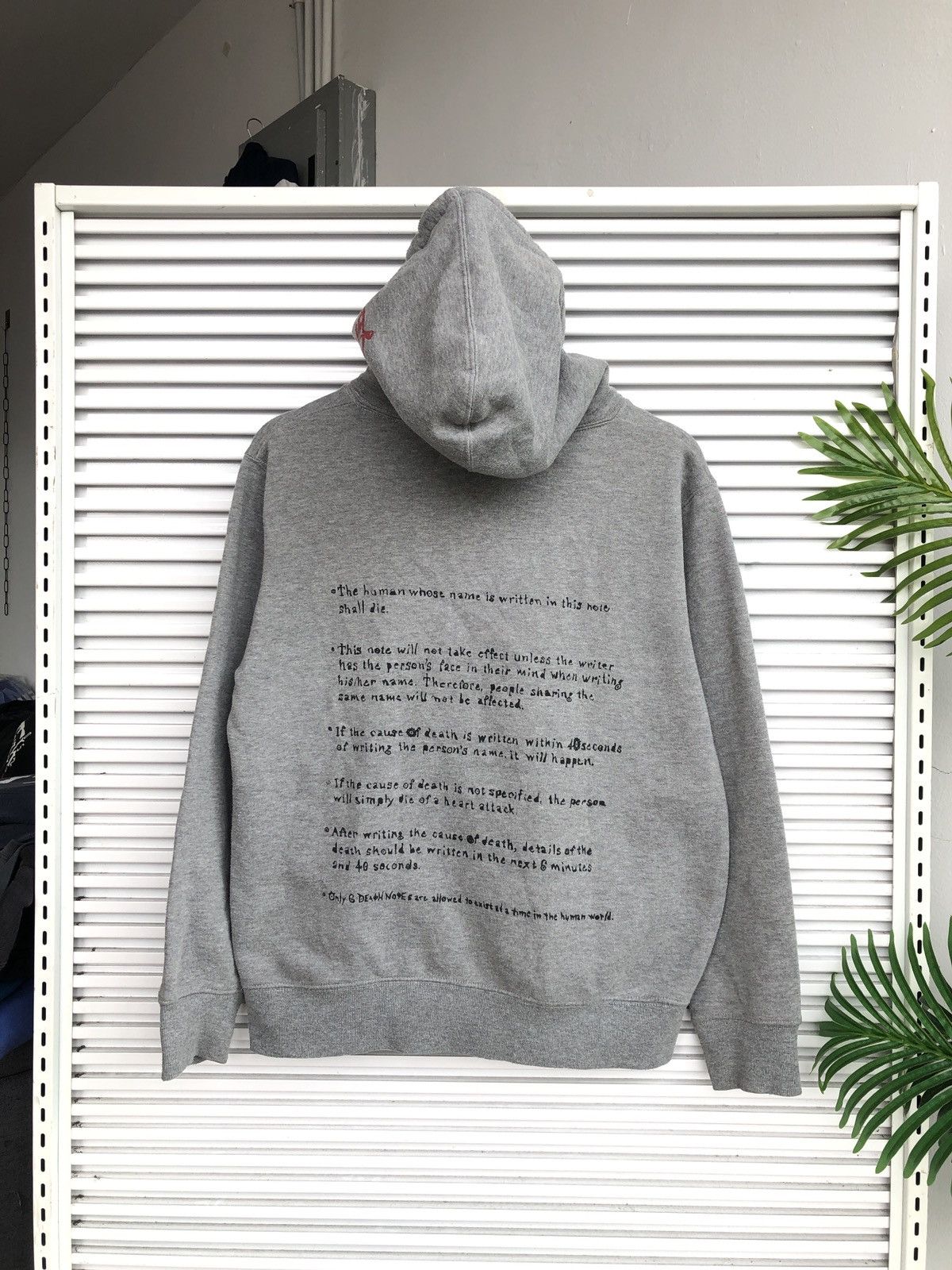 Cartoon Network Vintage Death Note Ryuk Anime Hoodies / Akira Evangelion Size US M / EU 48-50 / 2 - 3 Thumbnail