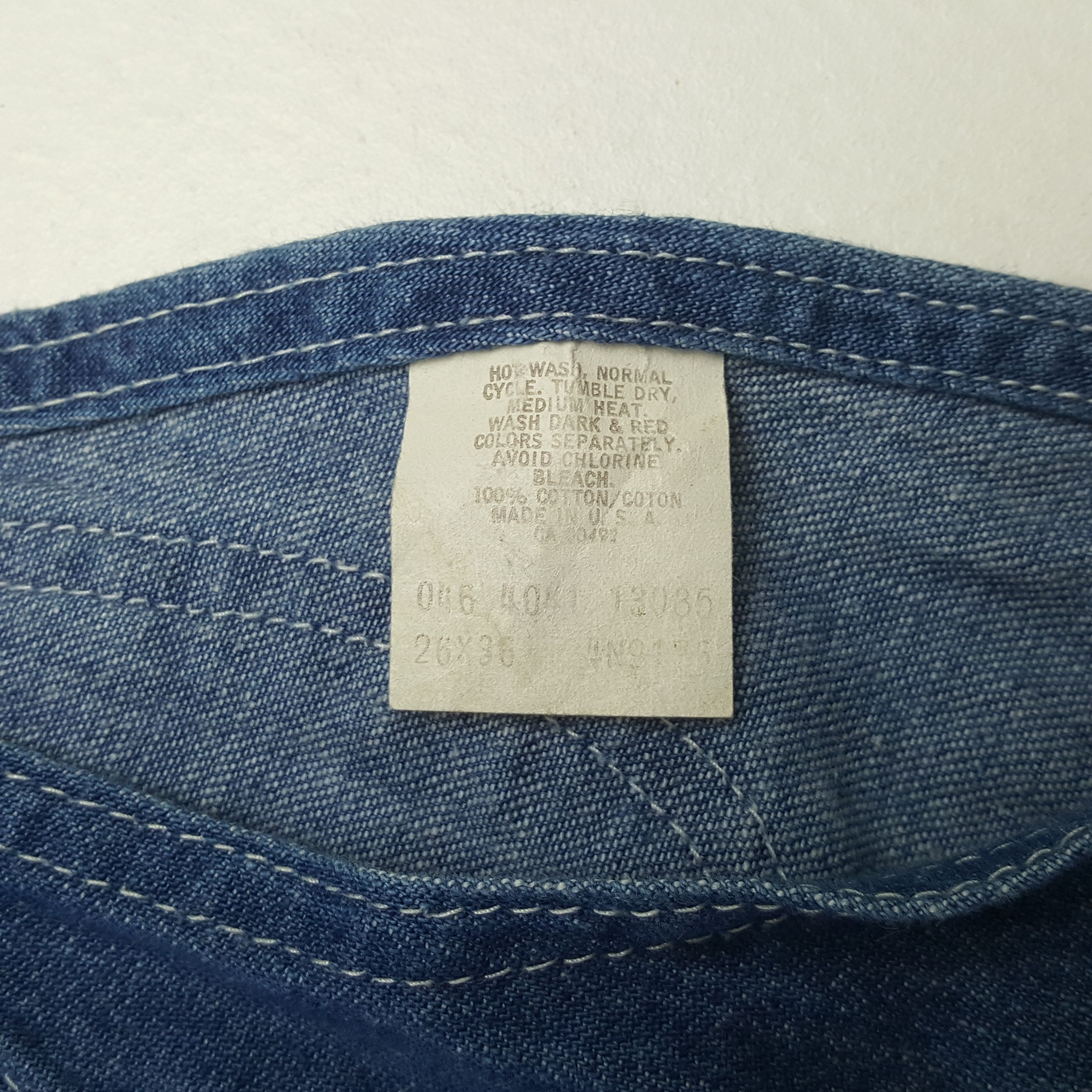Lee Vintage Lee Overall Fashion Style Denim Jeans C318N3 Size 26" / US 2 / IT 38 - 13 Thumbnail