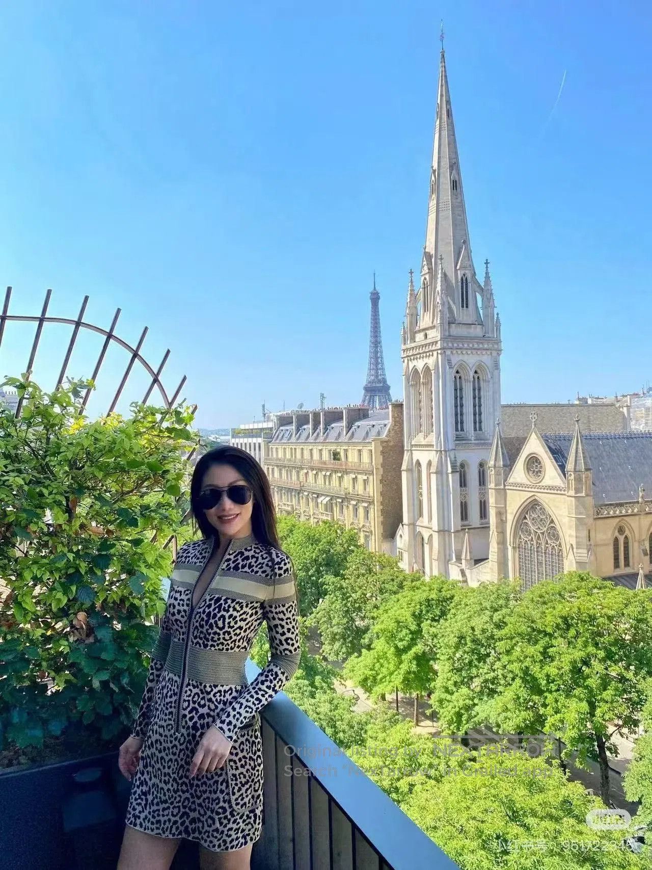 Dior Wang Ziwen Same Style Dress.