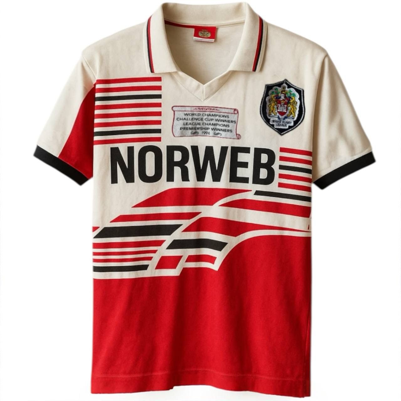 Vintage COLLECTIBLE! 1994 WIGAN RFC WINNER x4 MERCHANDISE SHIRT SZ S Size US S / EU 44-46 / 1 - 1 Thumbnail