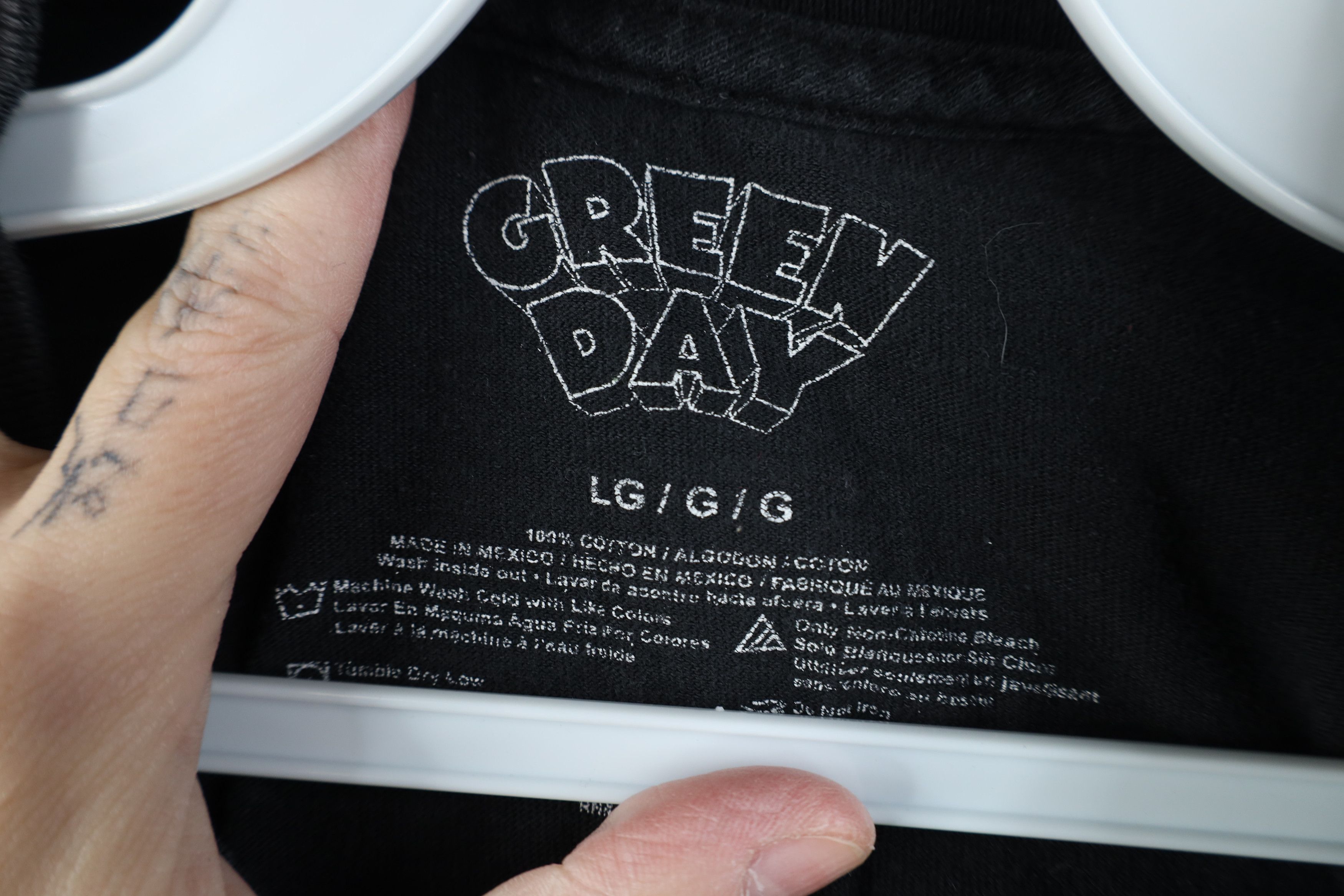 Vintage Vintage Y2K Dookie Green Day Band Short Sleeve T-Shirt Black Size US L / EU 52-54 / 3 - 9 Thumbnail