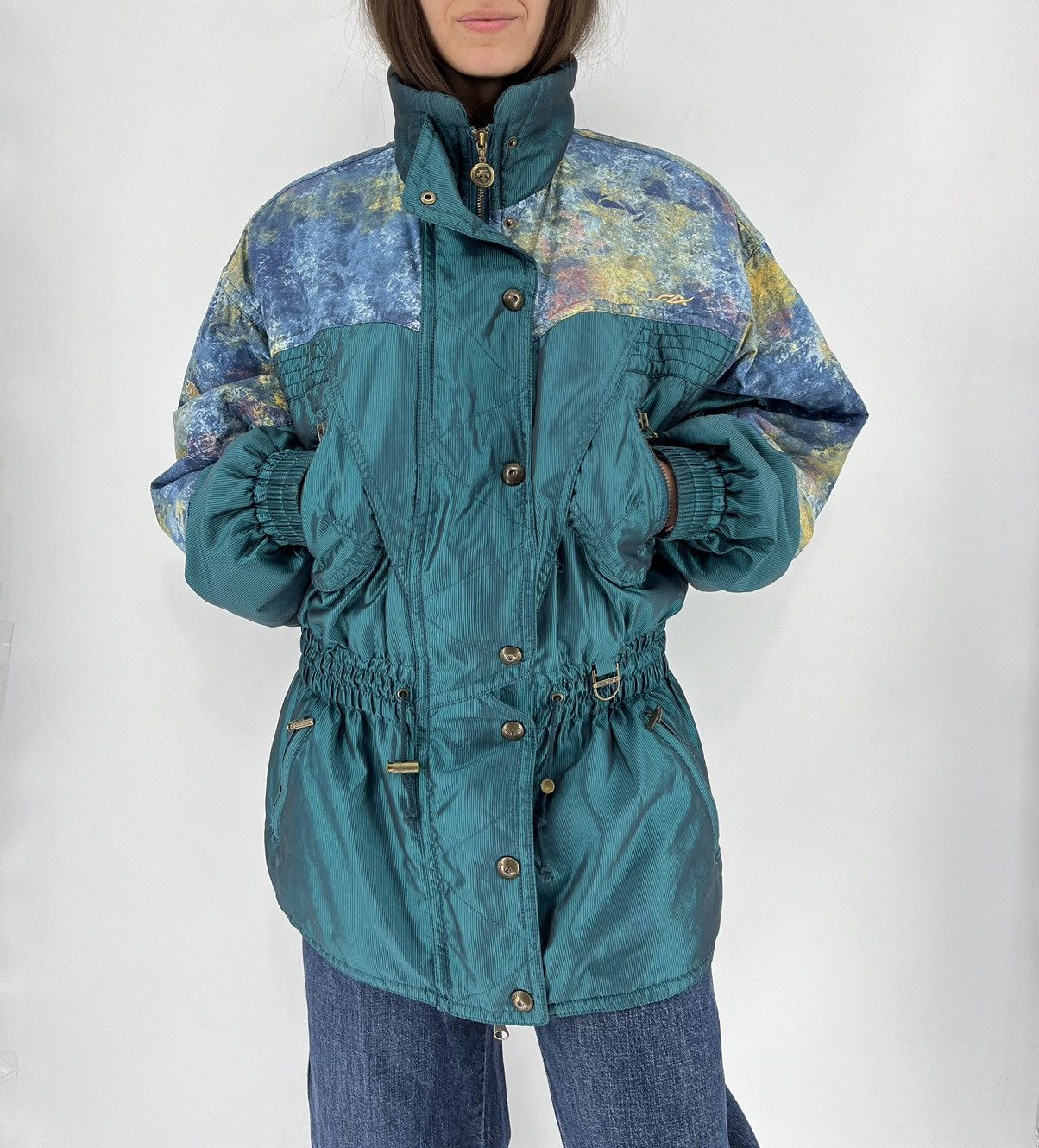 Descente × Japanese Brand Descente Japan Multicolor Utility Ski Wear Japan Jacket Size XL / US 12-14 / IT 48-50 - 3 Thumbnail