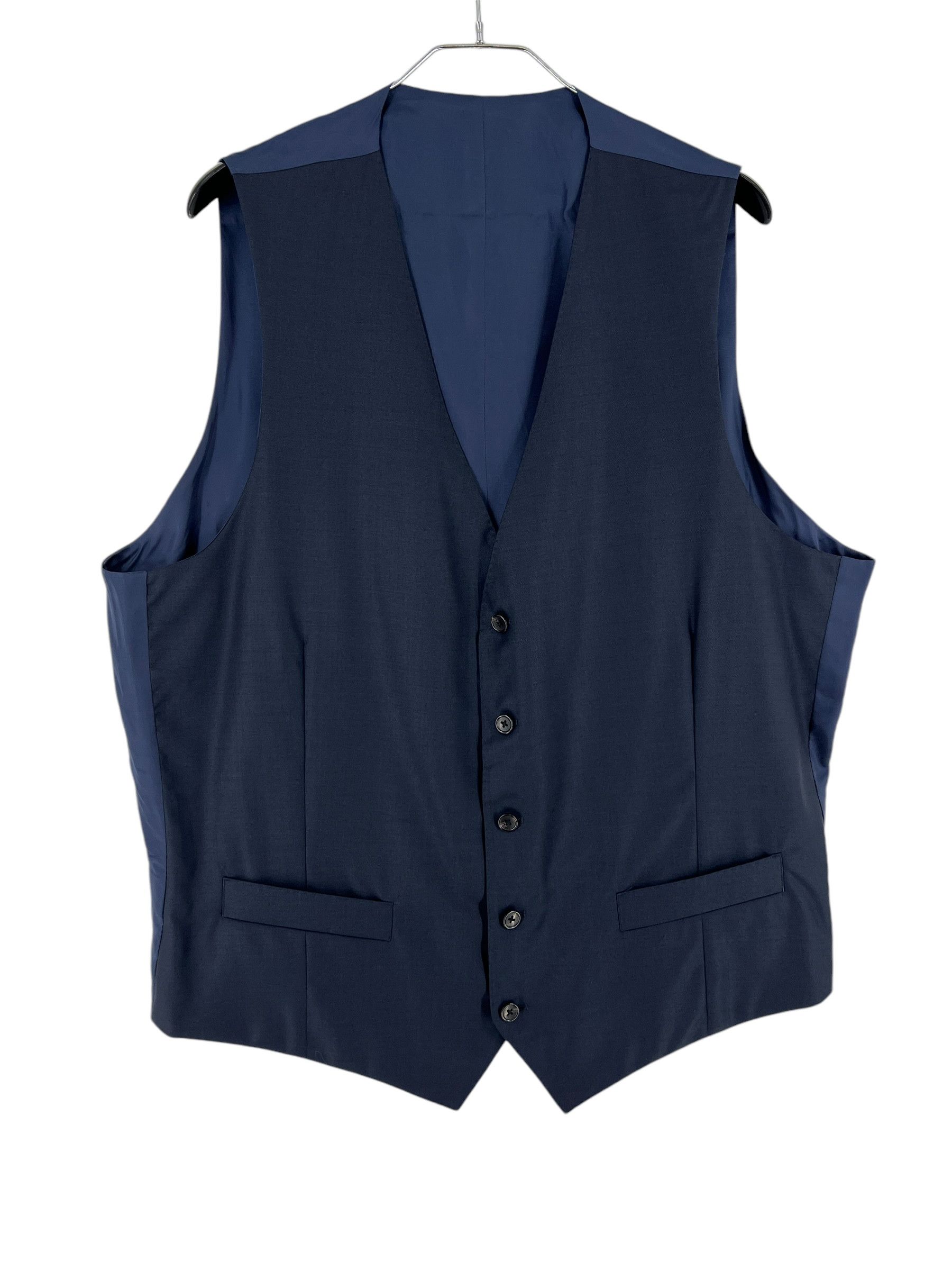 Suitsupply Lazio Wool Formal Blazer Waistcoat Suit EU:118; UK/US:50L Size 50L - 5 Thumbnail