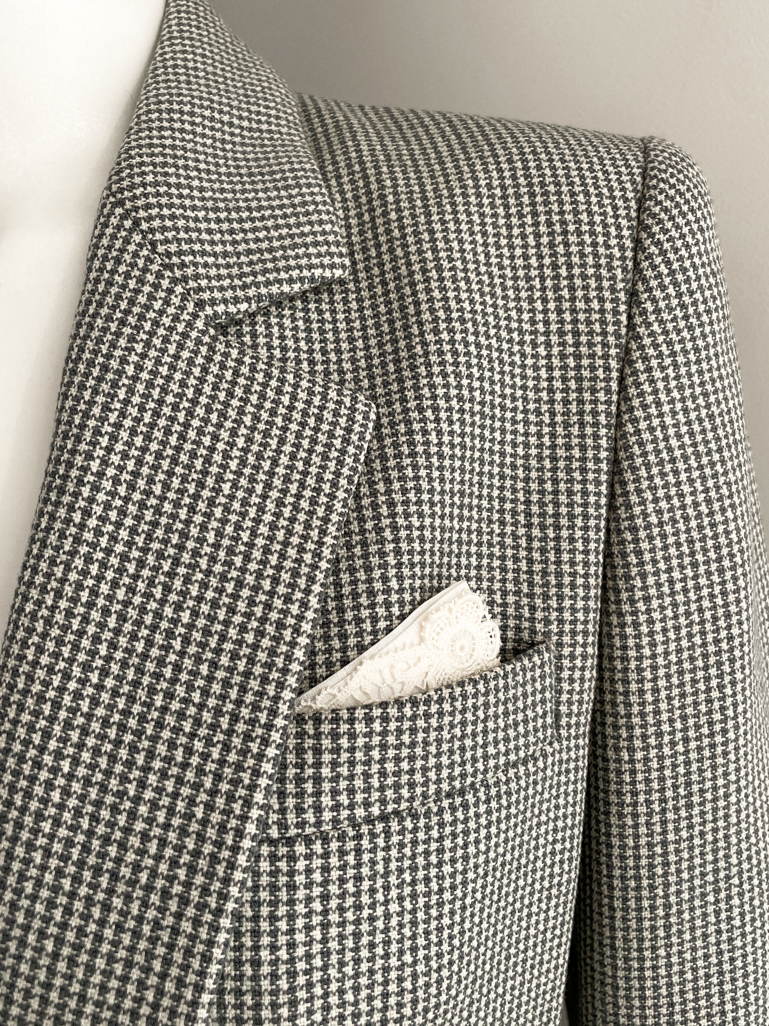 Valentino houndstooth blazer Size S / US 4 / IT 40 - 3 Thumbnail