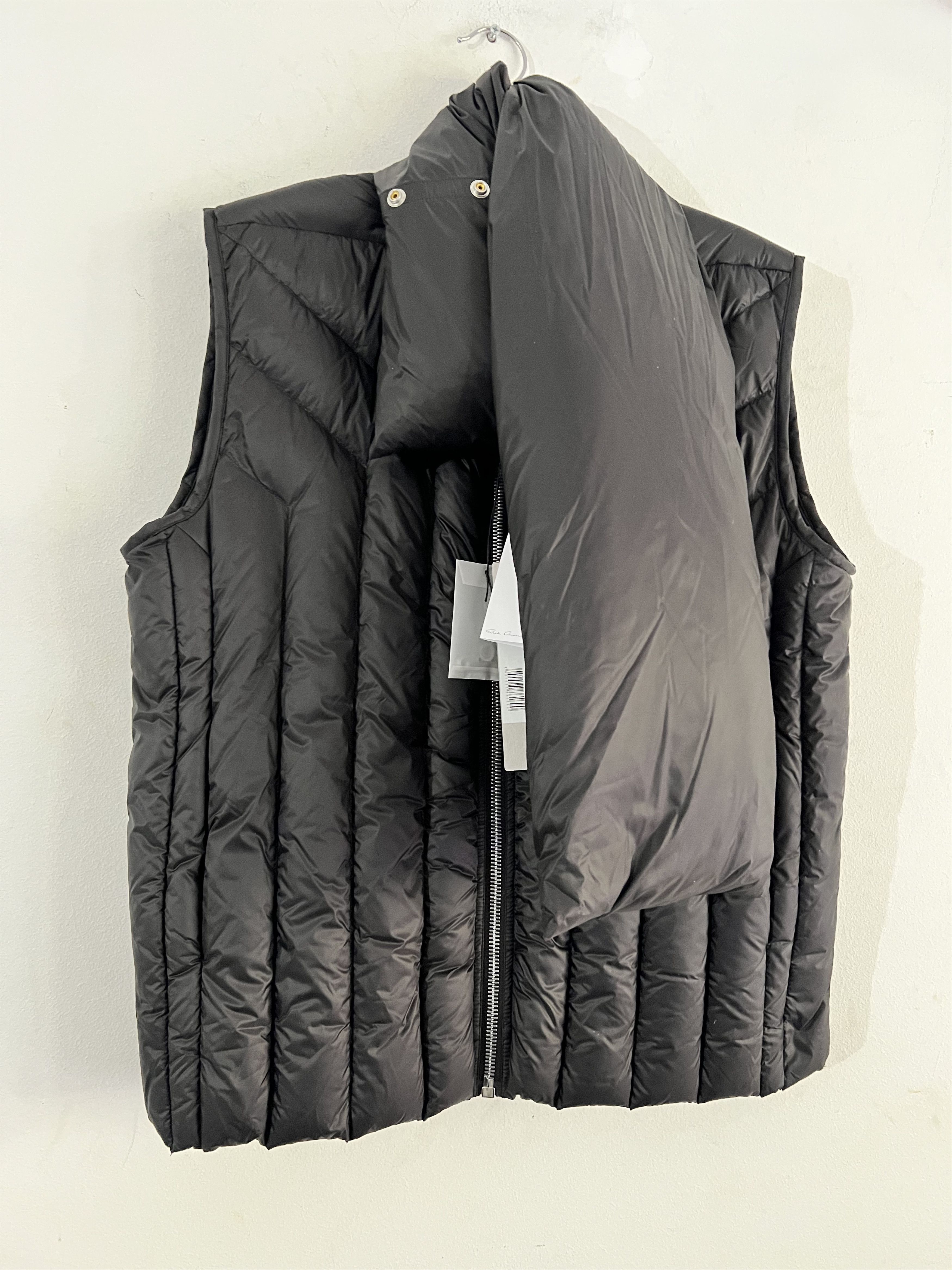Rick Owens Gimp Detachable-Neck Padded Gilet Size US L / EU 52-54 / 3 - 7 Thumbnail