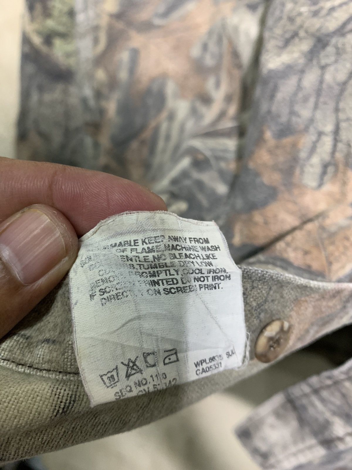 Realtree 🔥VTG WOOLRICH REALTREE CAMO BUTTON UP Size US XL / EU 56 / 4 - 8 Thumbnail