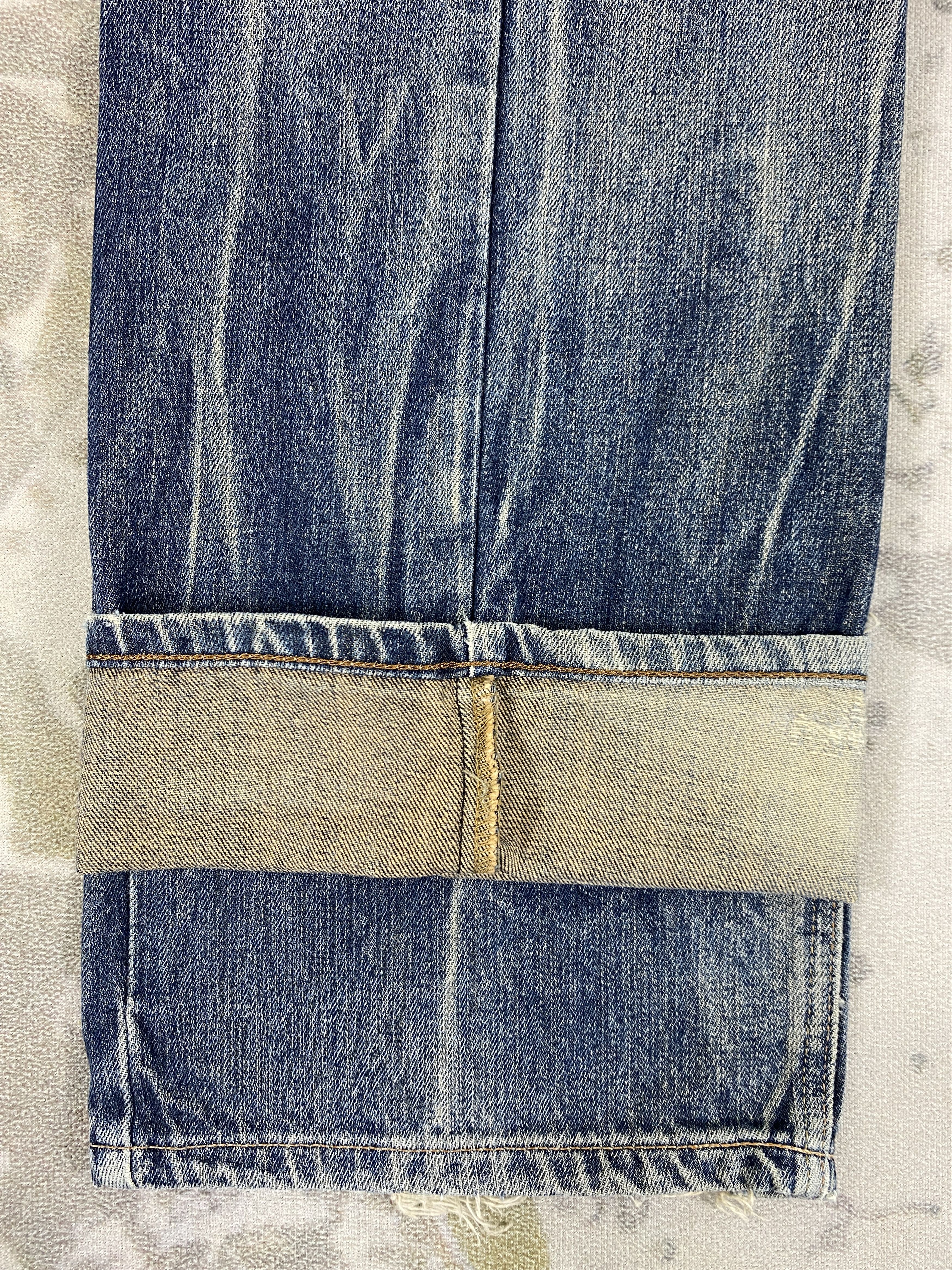 Beauty Beast EDWIN XV FADED JEANS RUSTY MUDWASH DENIM PANT 35x33- JN3526 Size US 35 - 11 Thumbnail