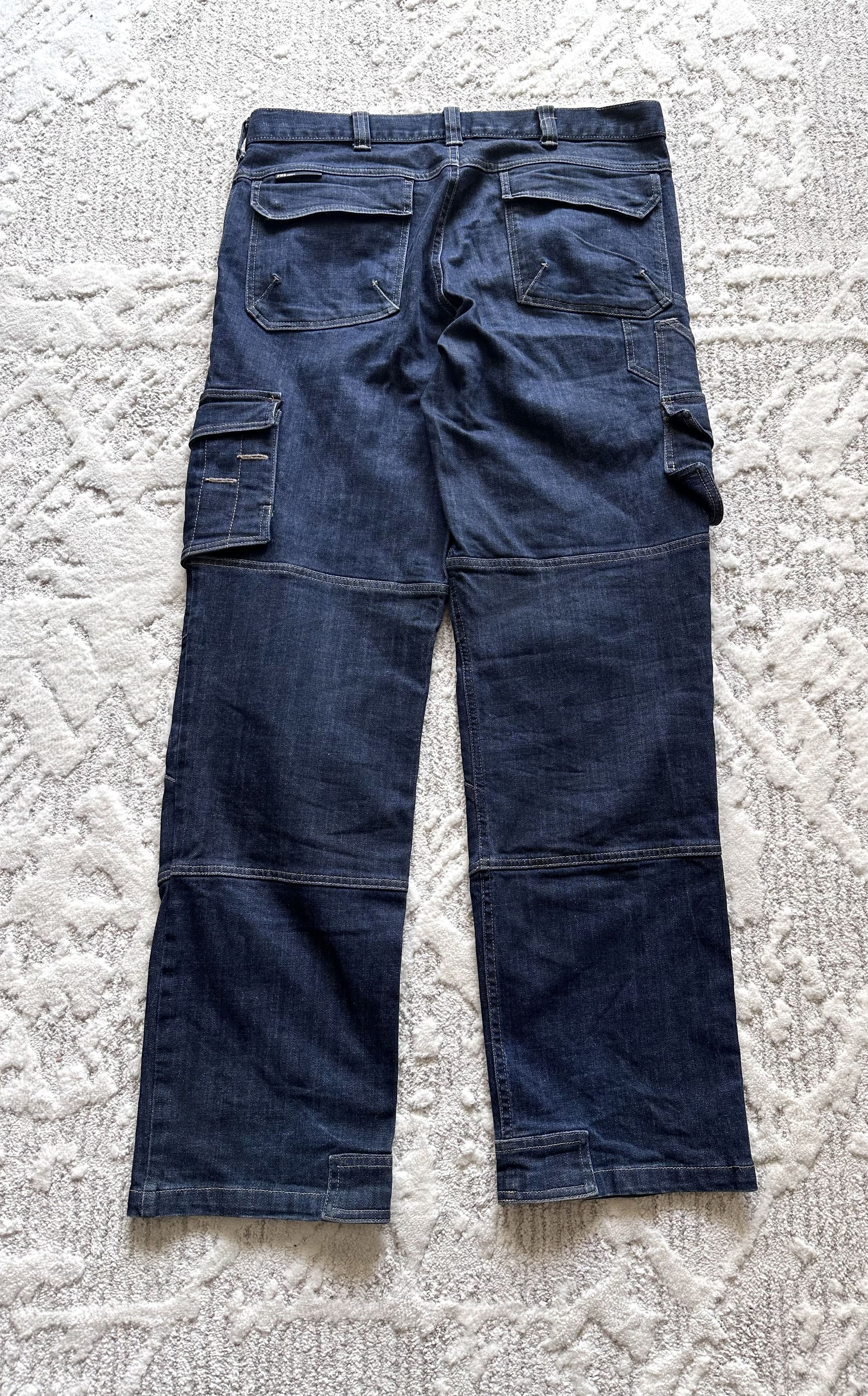 Vintage Baggy skate hip hop cargo jeans denim pants Size US 34 / EU 50 - 5 Thumbnail