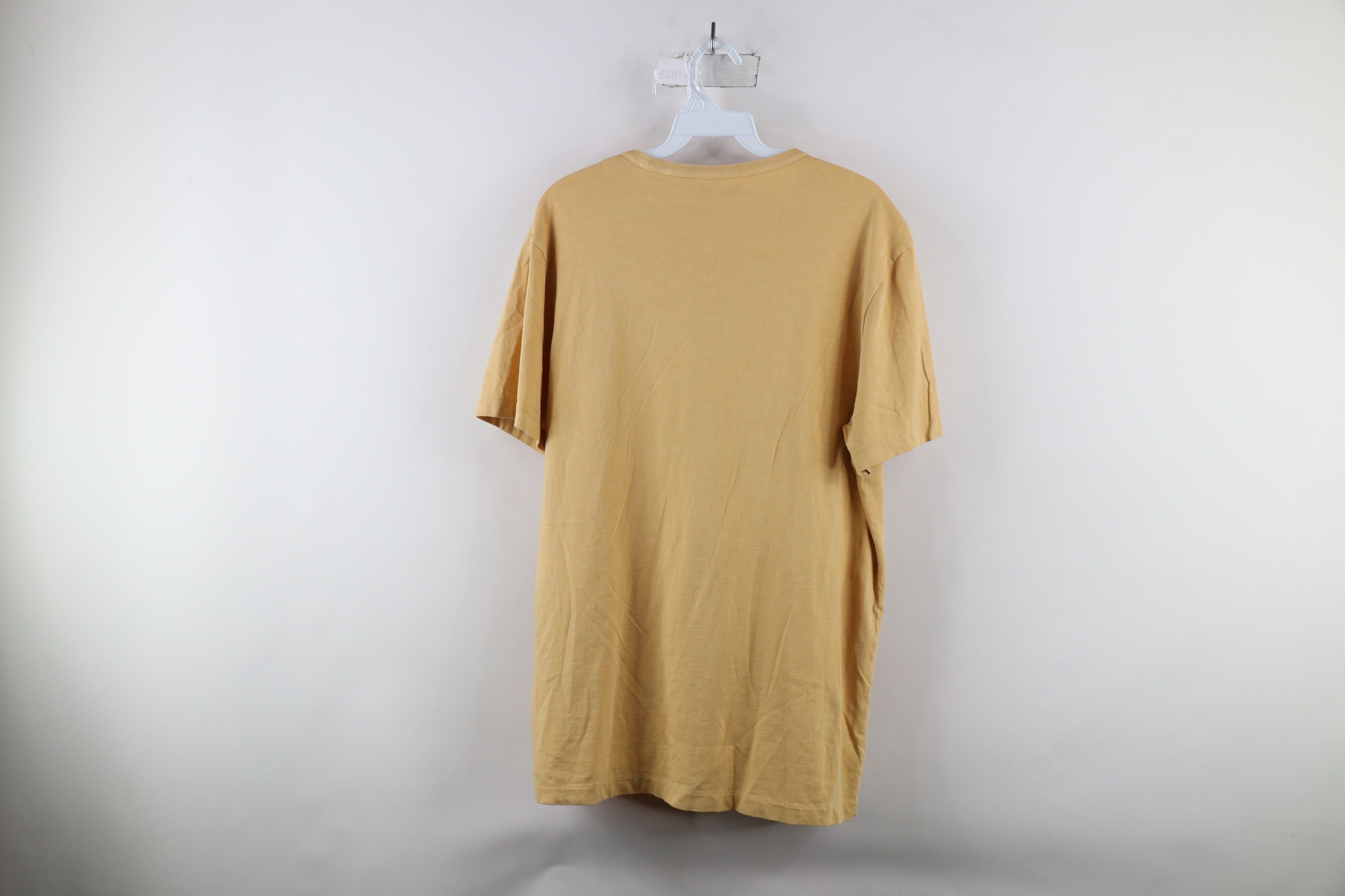 Madewell × Vintage Madewell All Day Blank Short Sleeve T-Shirt Yellow Cotton Size US M / EU 48-50 / 2 - 7 Thumbnail