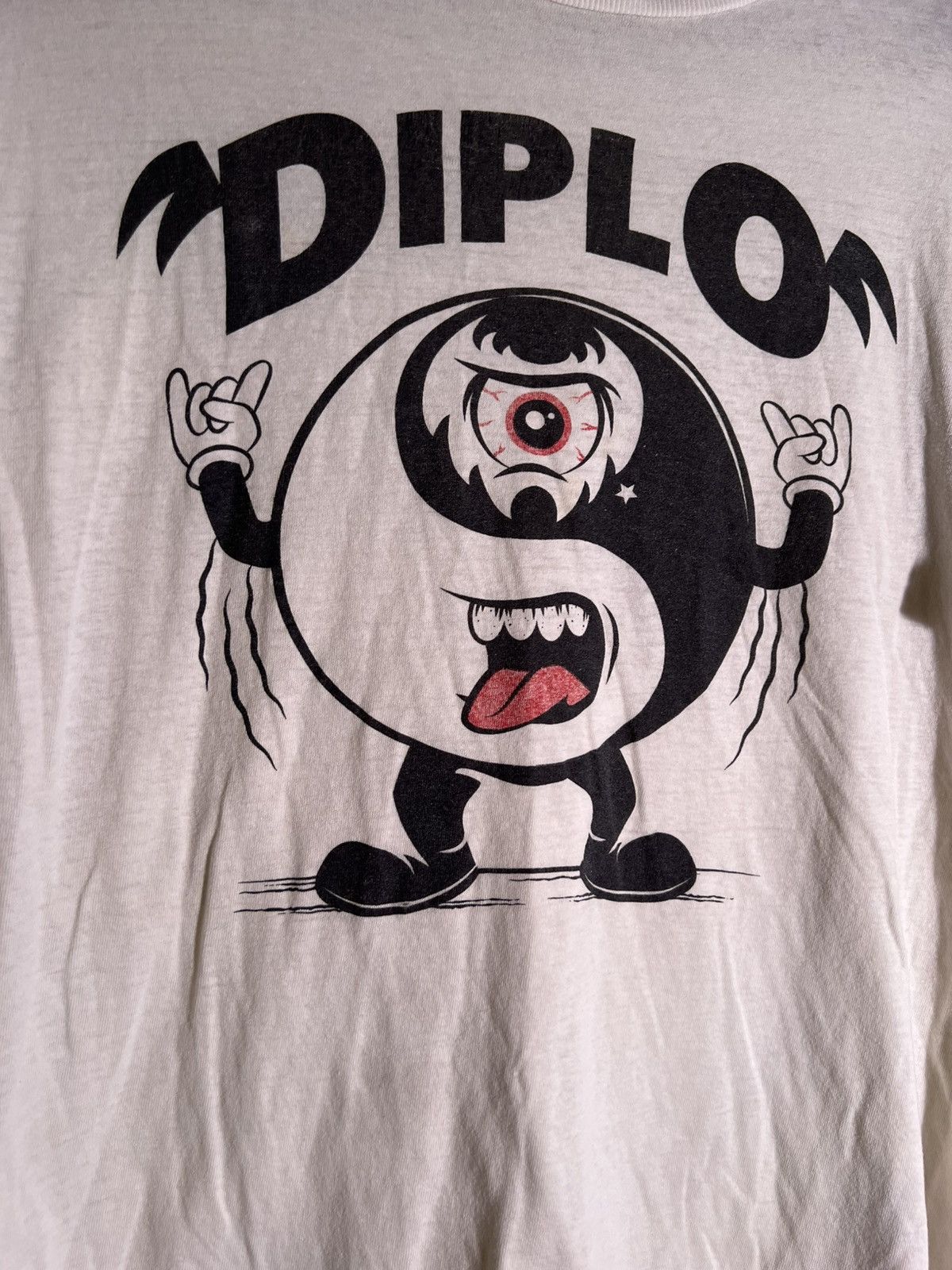 Vintage Late Y2K 2000’s VTG Vintage Diplo EDM Rave Monster Retro Tee Size US M / EU 48-50 / 2 - 4 Thumbnail